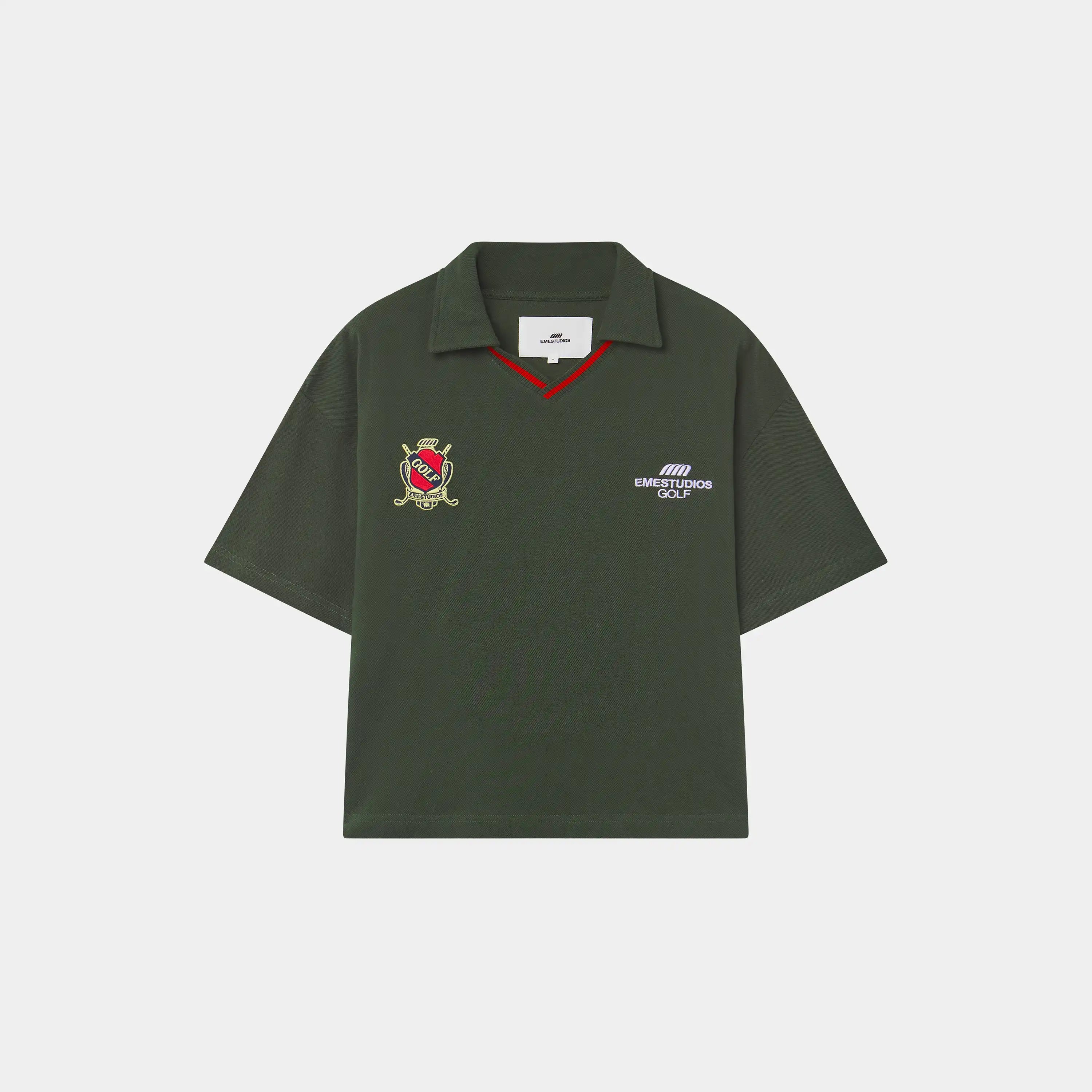 Daily Golf Forest Short Sleeve Polo T-shirts Eme Studios