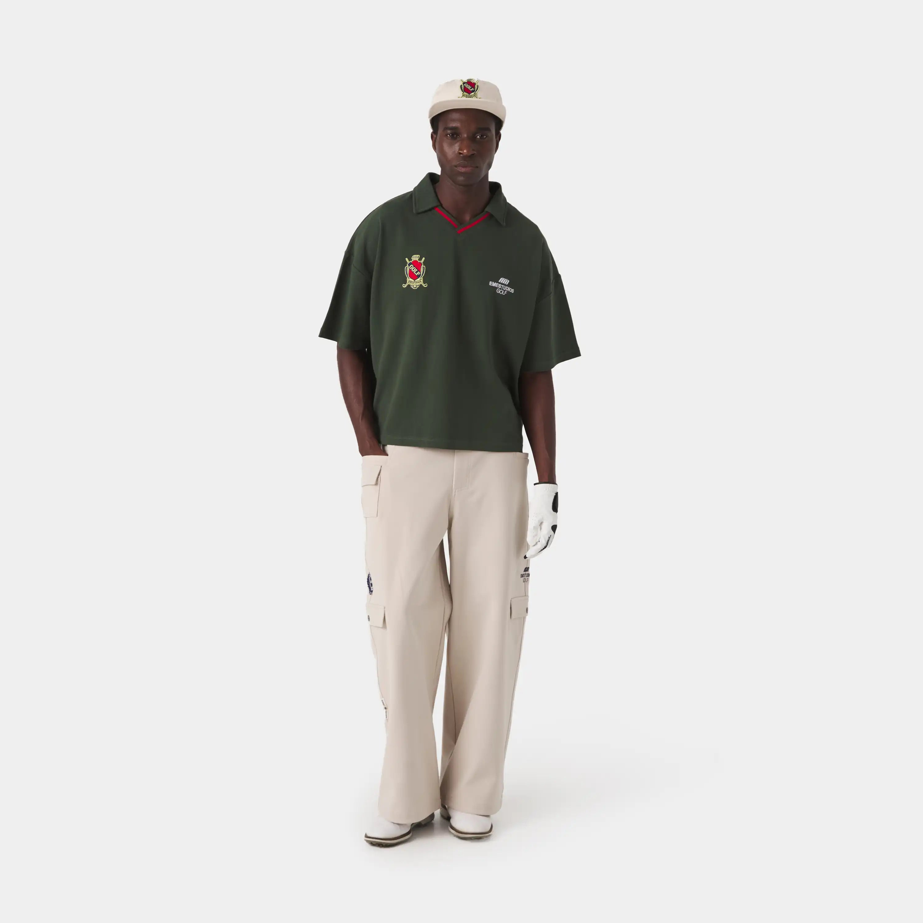 Daily Golf Forest Short Sleeve Polo T-shirts Eme Studios