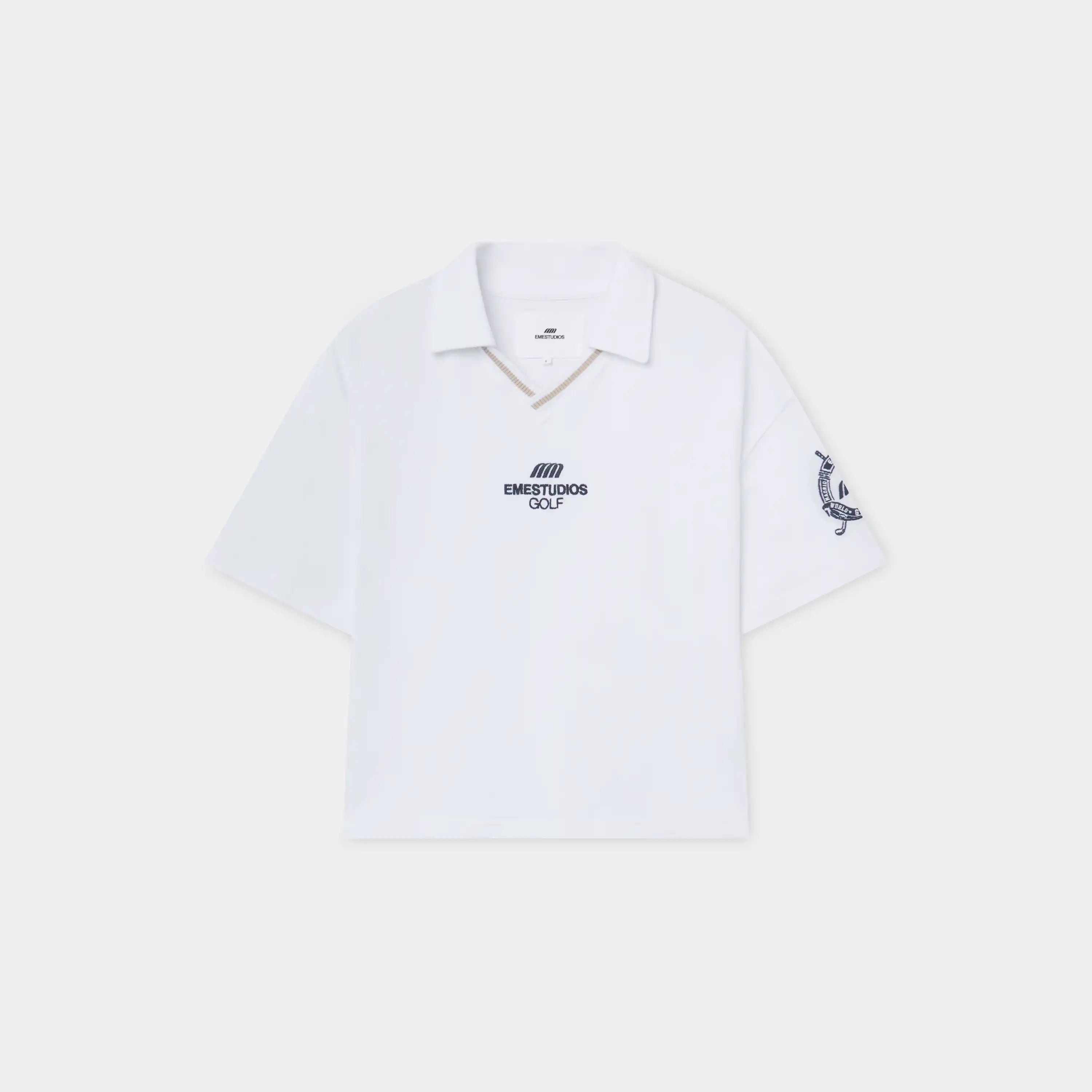 Daily Golf Pearl Short Sleeve Polo T-shirts Eme Studios