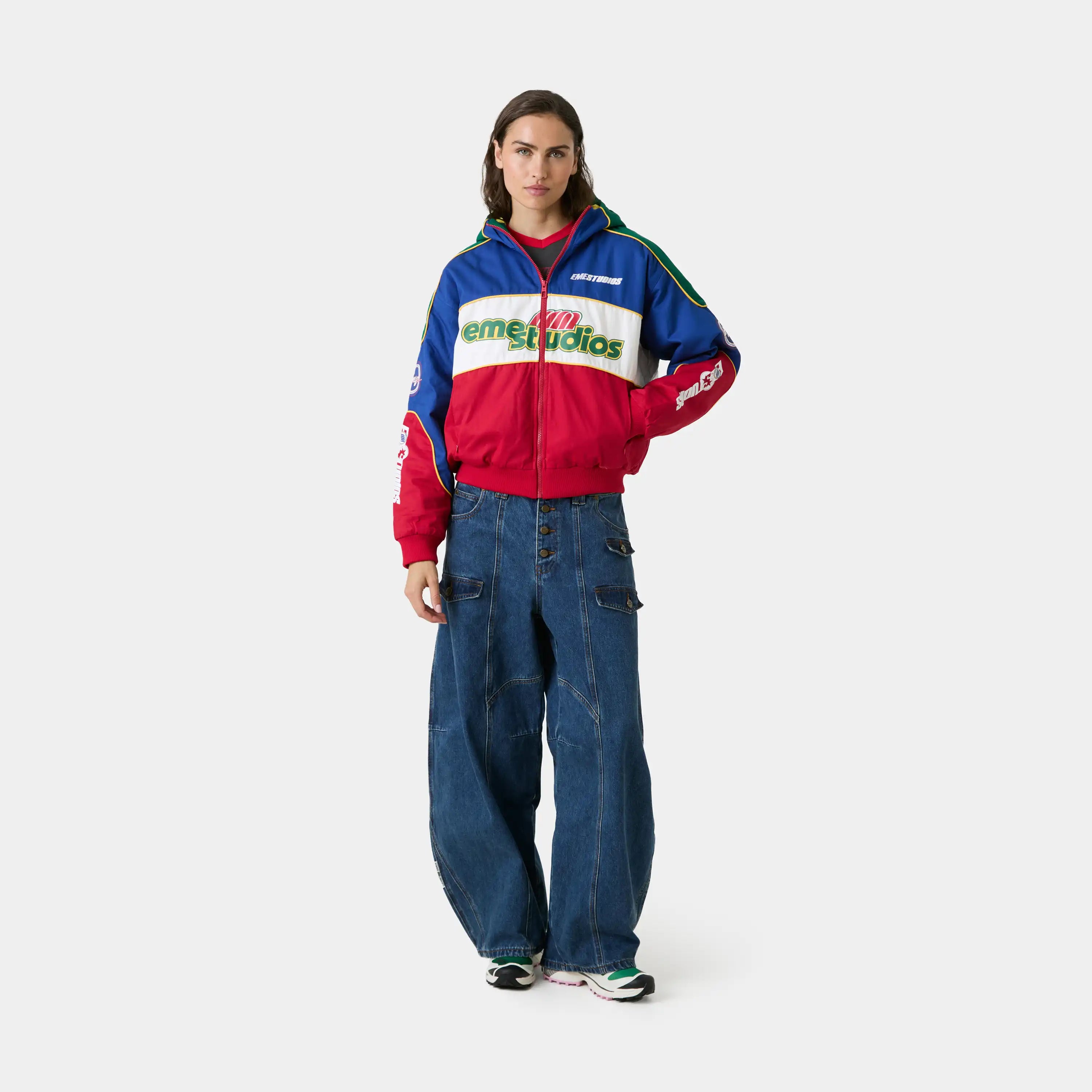 Dicey Cherry Coat Outerwear Eme Studios