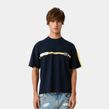 Divide Navy Oversized Tee T-shirts Eme Studios