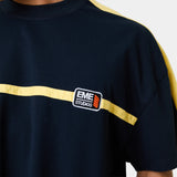 Divide Navy Oversized Tee T-shirts Eme Studios