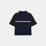 Divide Navy Oversized Tee T-shirts Eme Studios