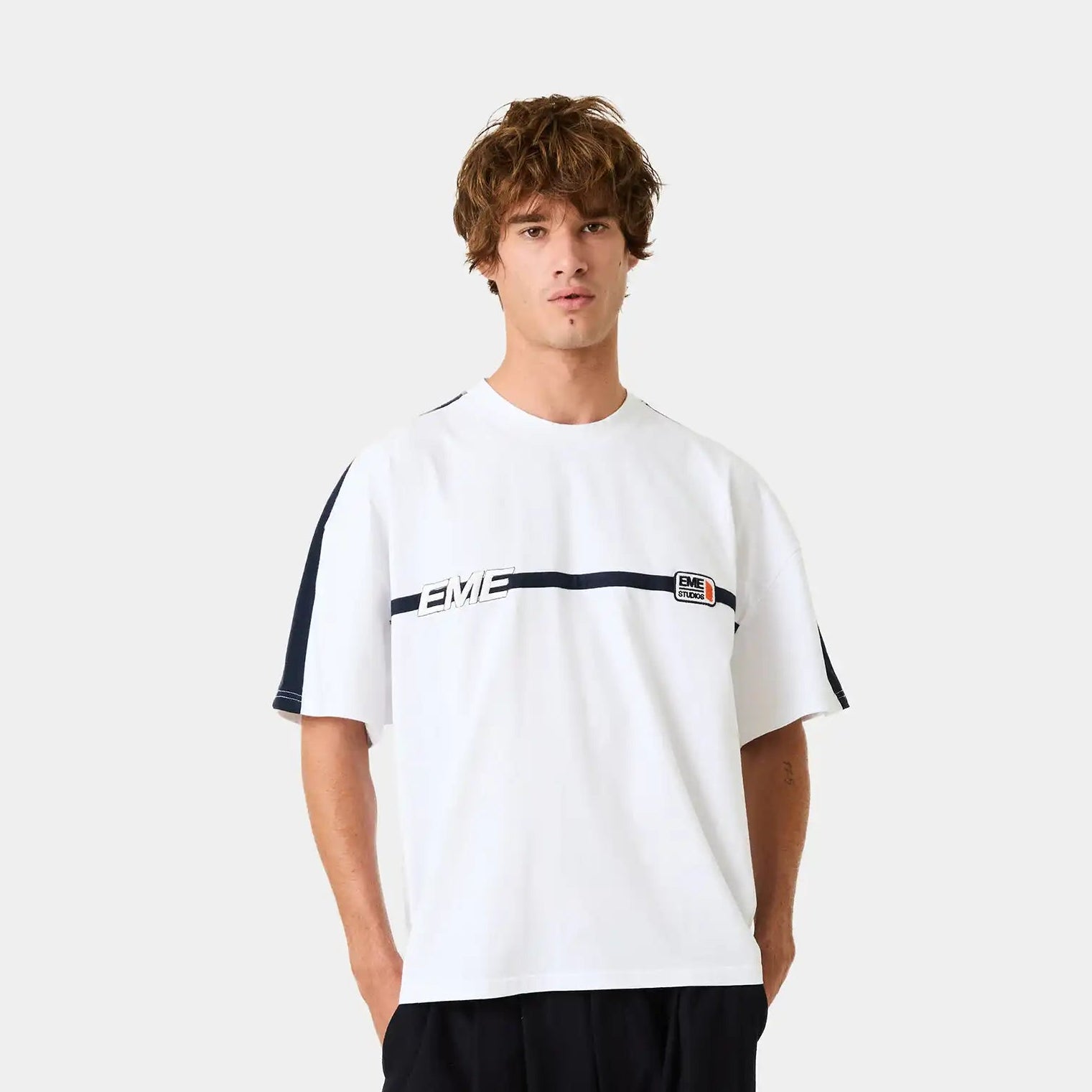 Divide Pearl Oversized Tee T-shirts Eme Studios