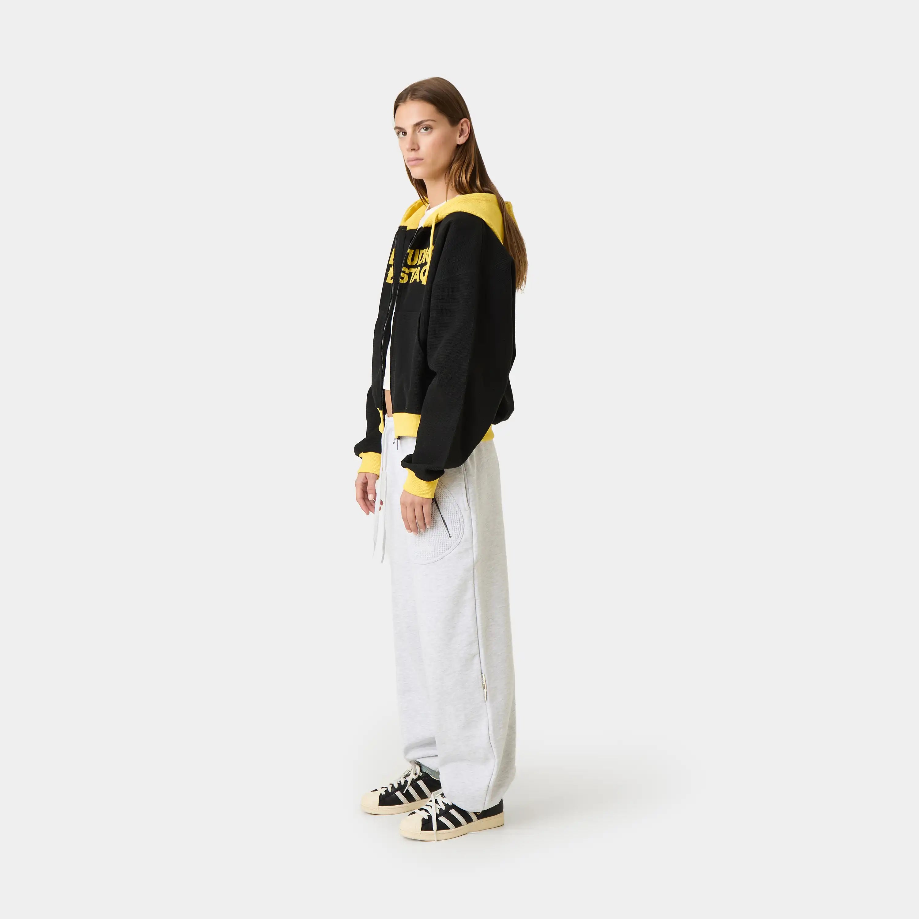 Diyei Heather Grey Sweatpants Pants Eme Studios