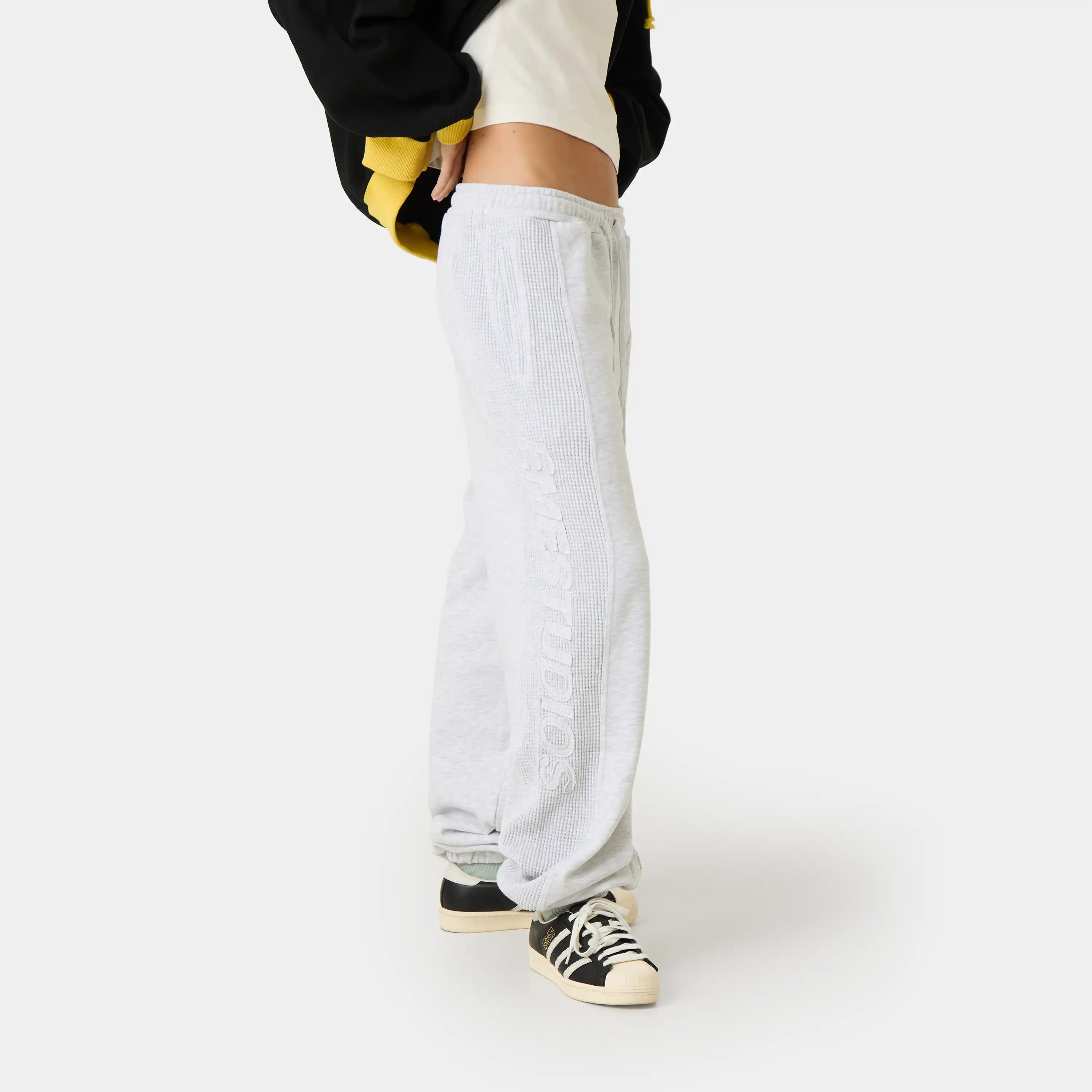 Diyei Heather Grey Sweatpants Pants Eme Studios