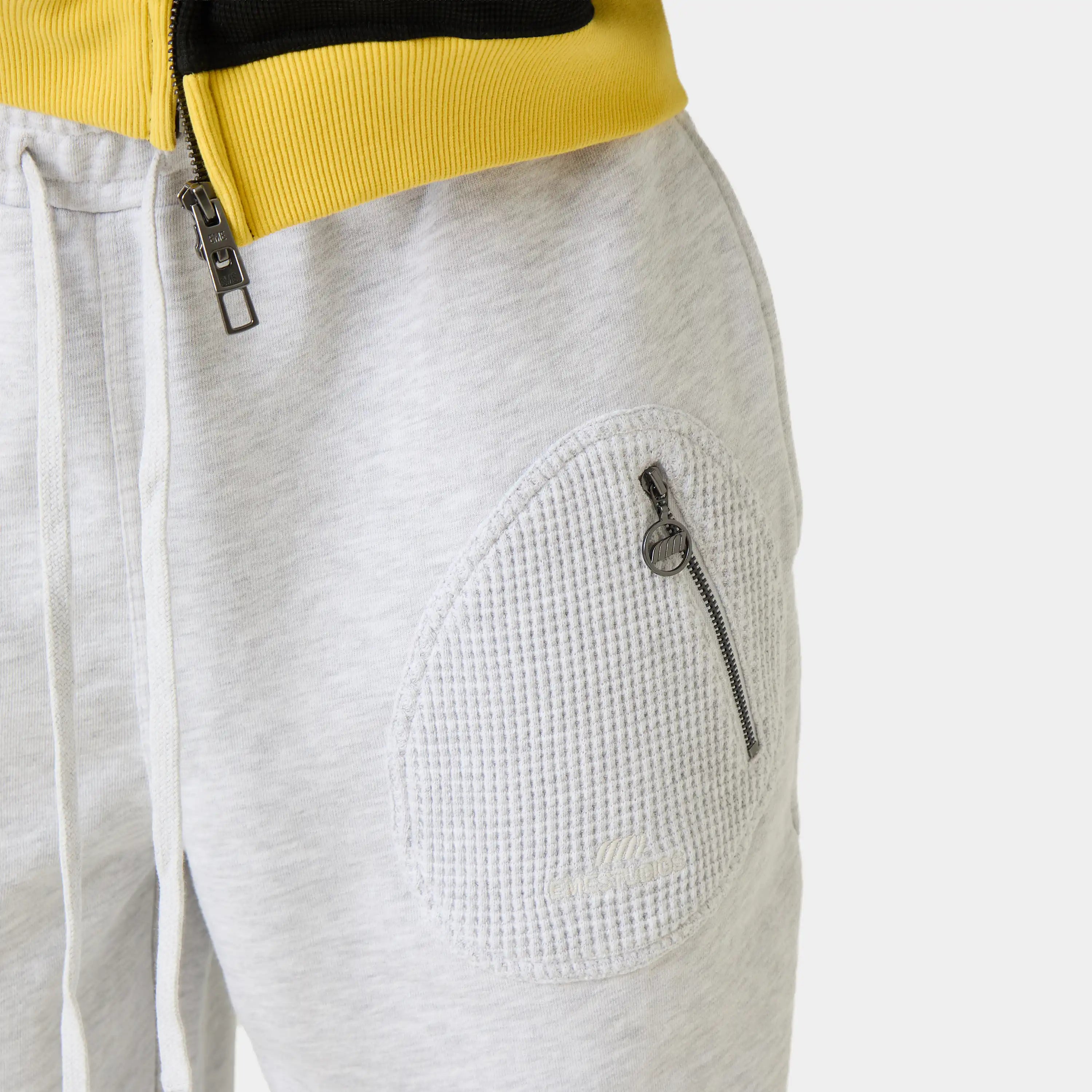Diyei Heather Grey Sweatpants Pants Eme Studios