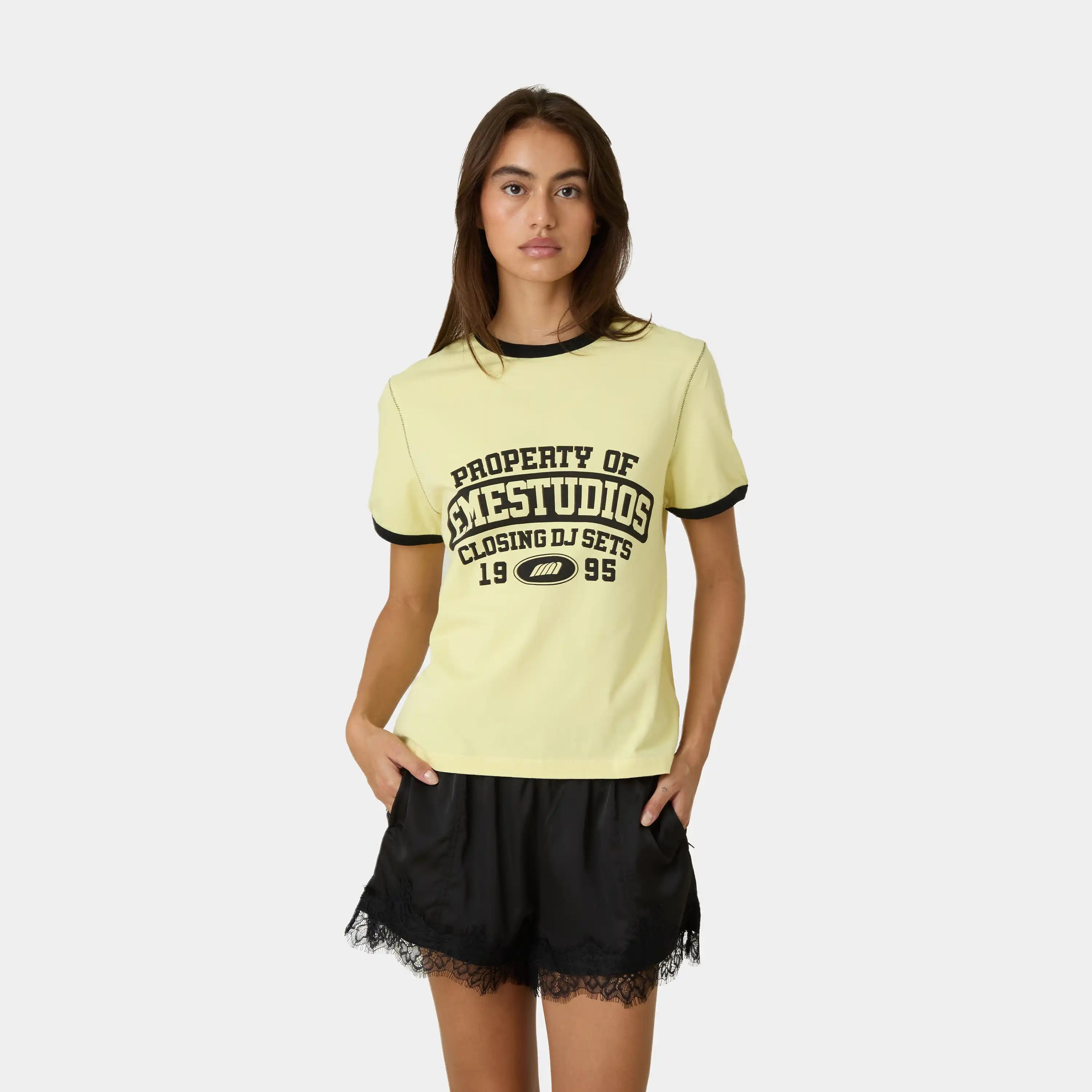 DJ Set Lise Oversized Tee T-shirts Eme Studios