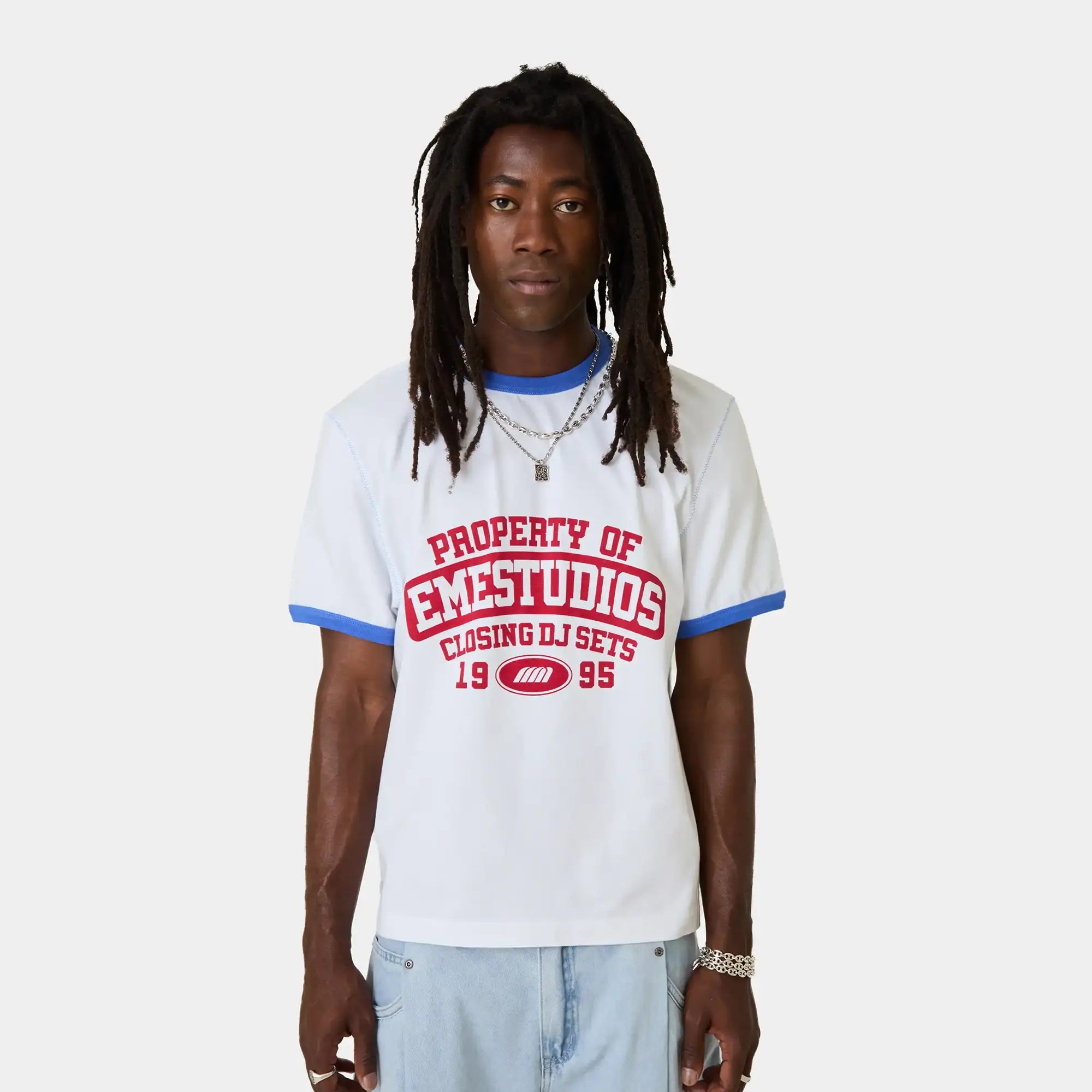 DJ Set Pearl Oversized Tee T-shirts Eme Studios
