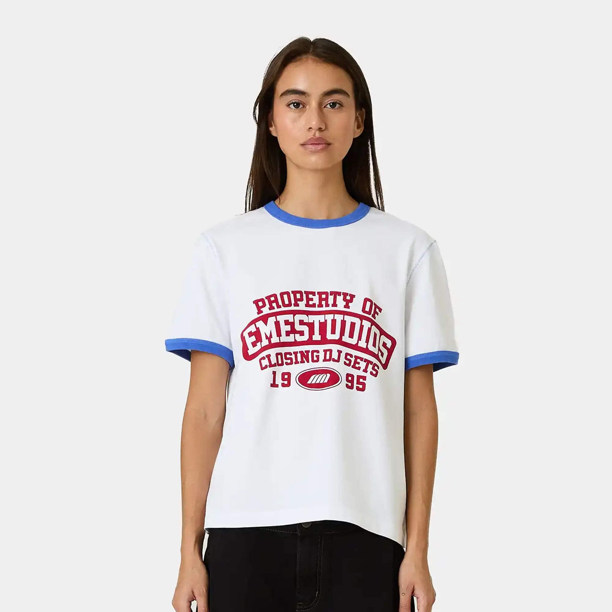 DJ Set Pearl Oversized Tee T-shirts Eme Studios