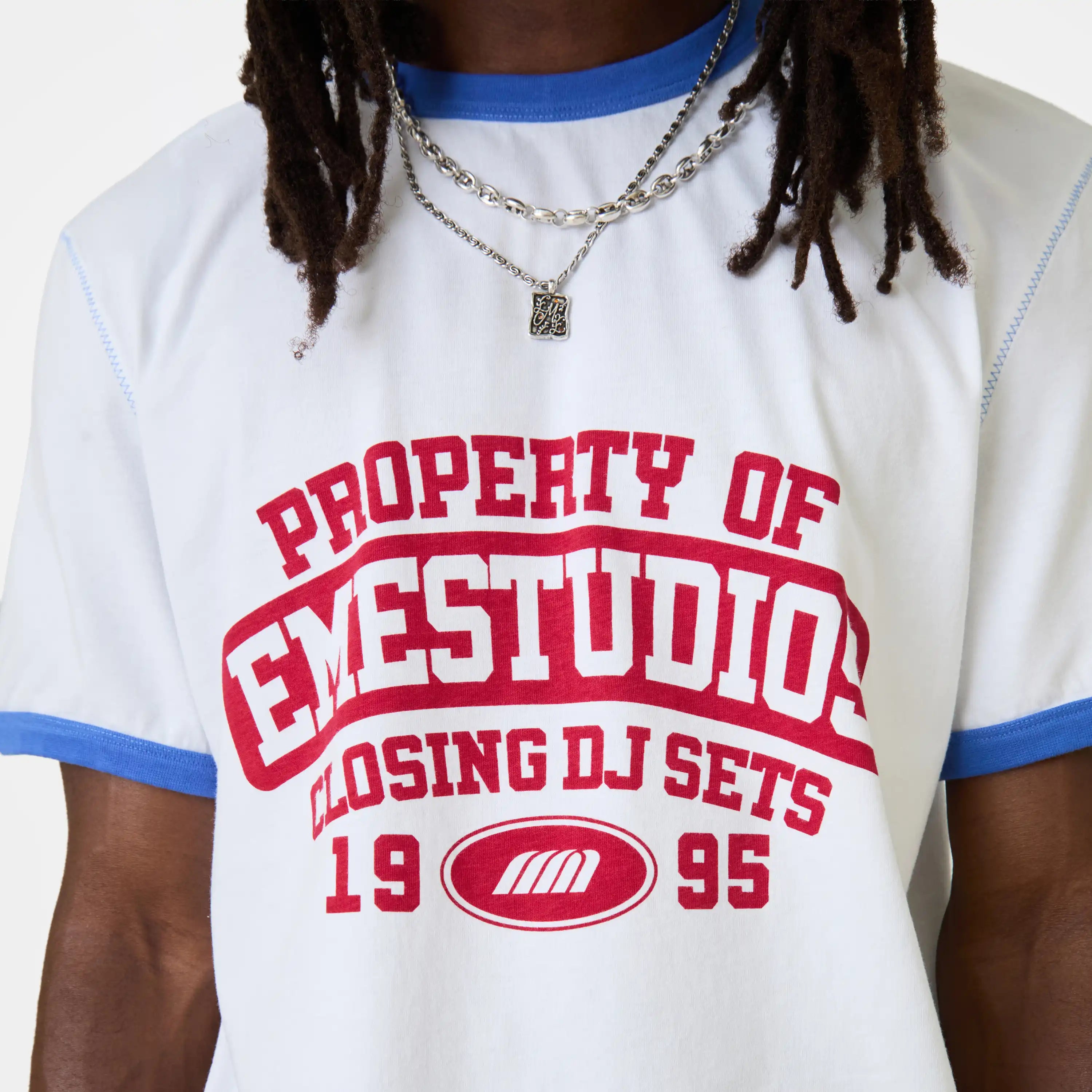 DJ Set Pearl Oversized Tee T-shirts Eme Studios
