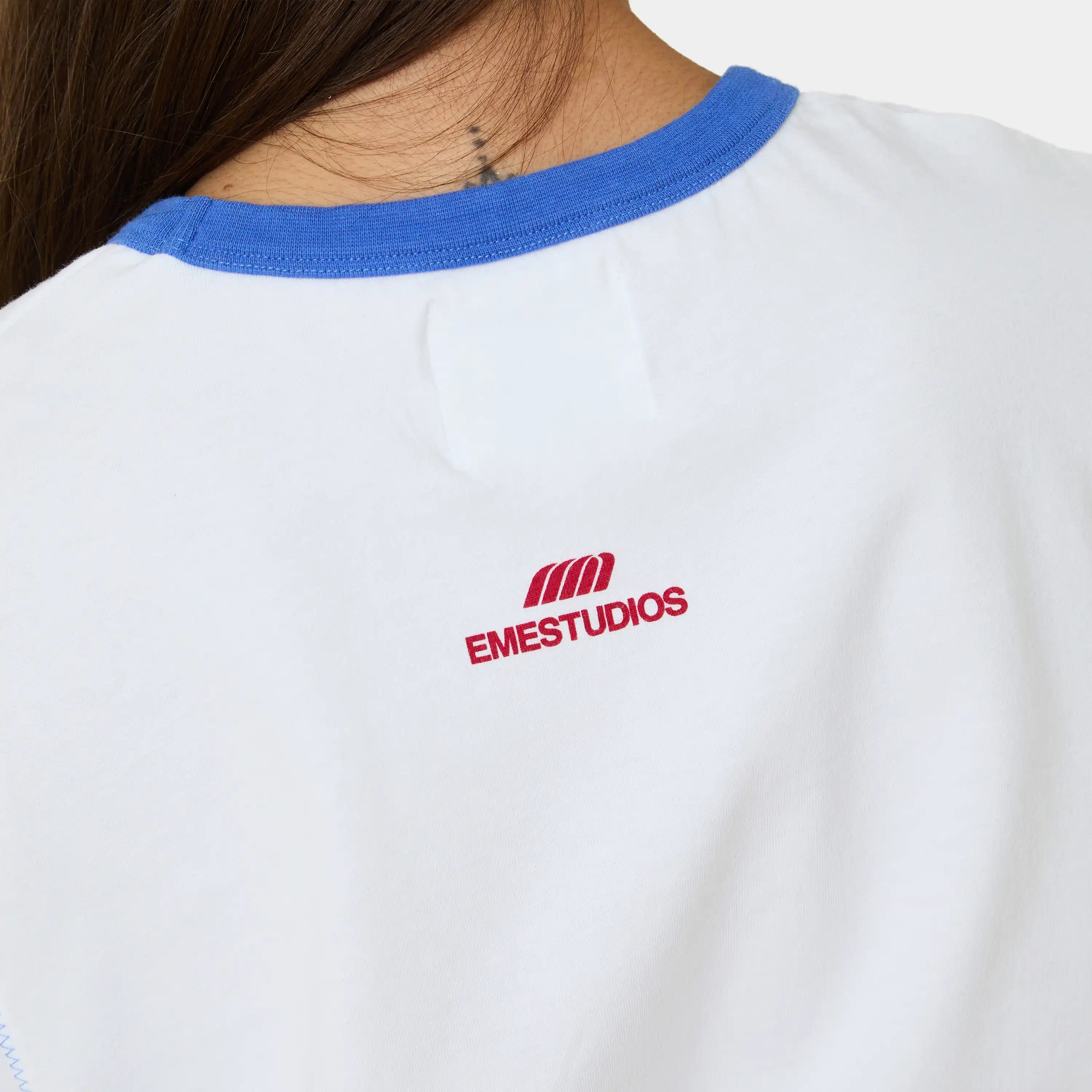 DJ Set Pearl Oversized Tee T-shirts Eme Studios