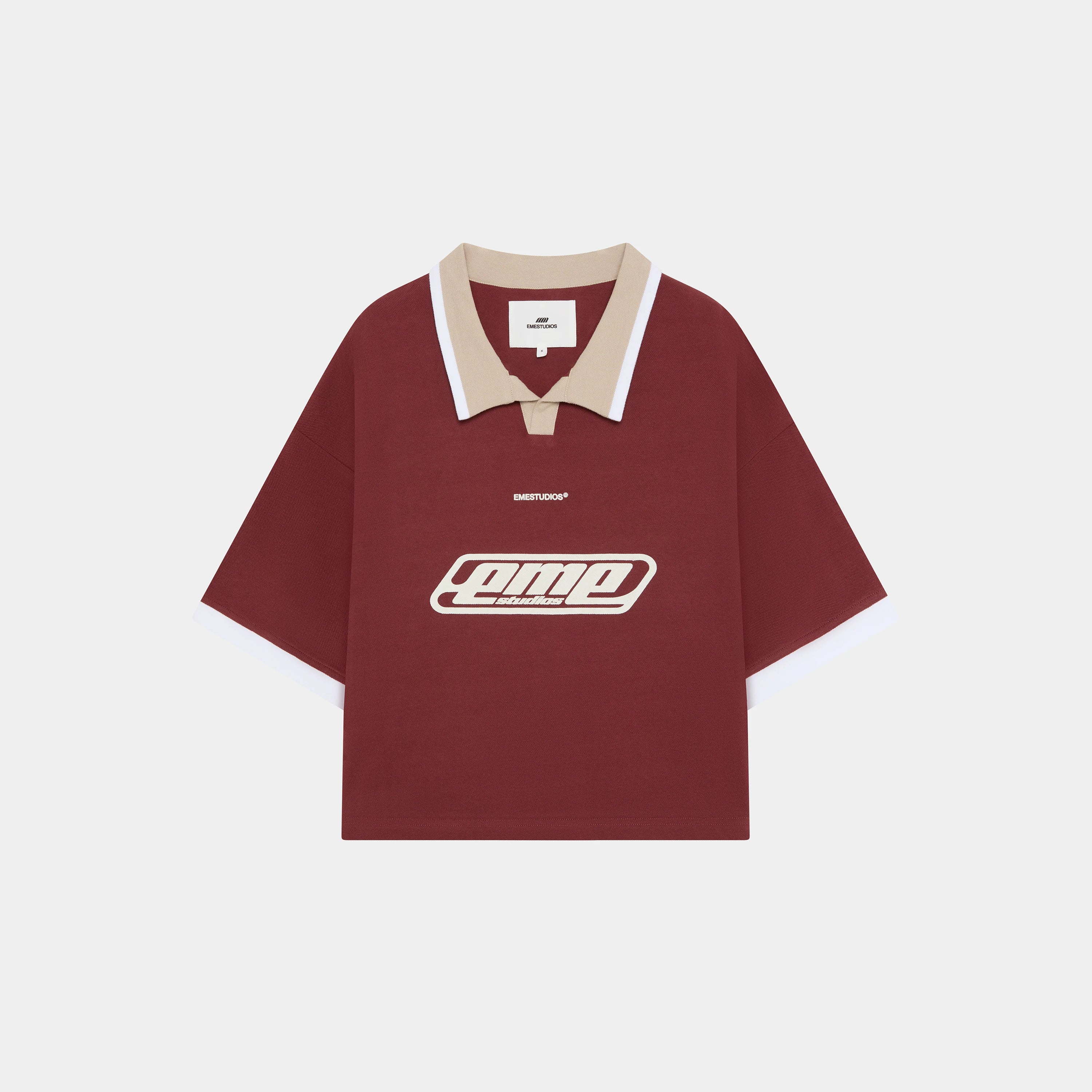 DKT Brown Short Polo T-shirts Eme Studios