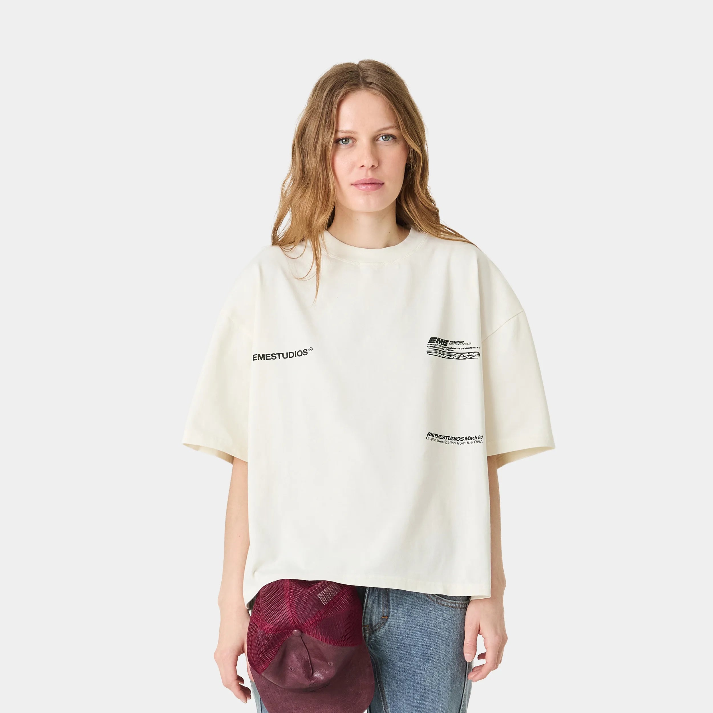 DNA Off Sand Oversized Tee T-shirts Eme Studios