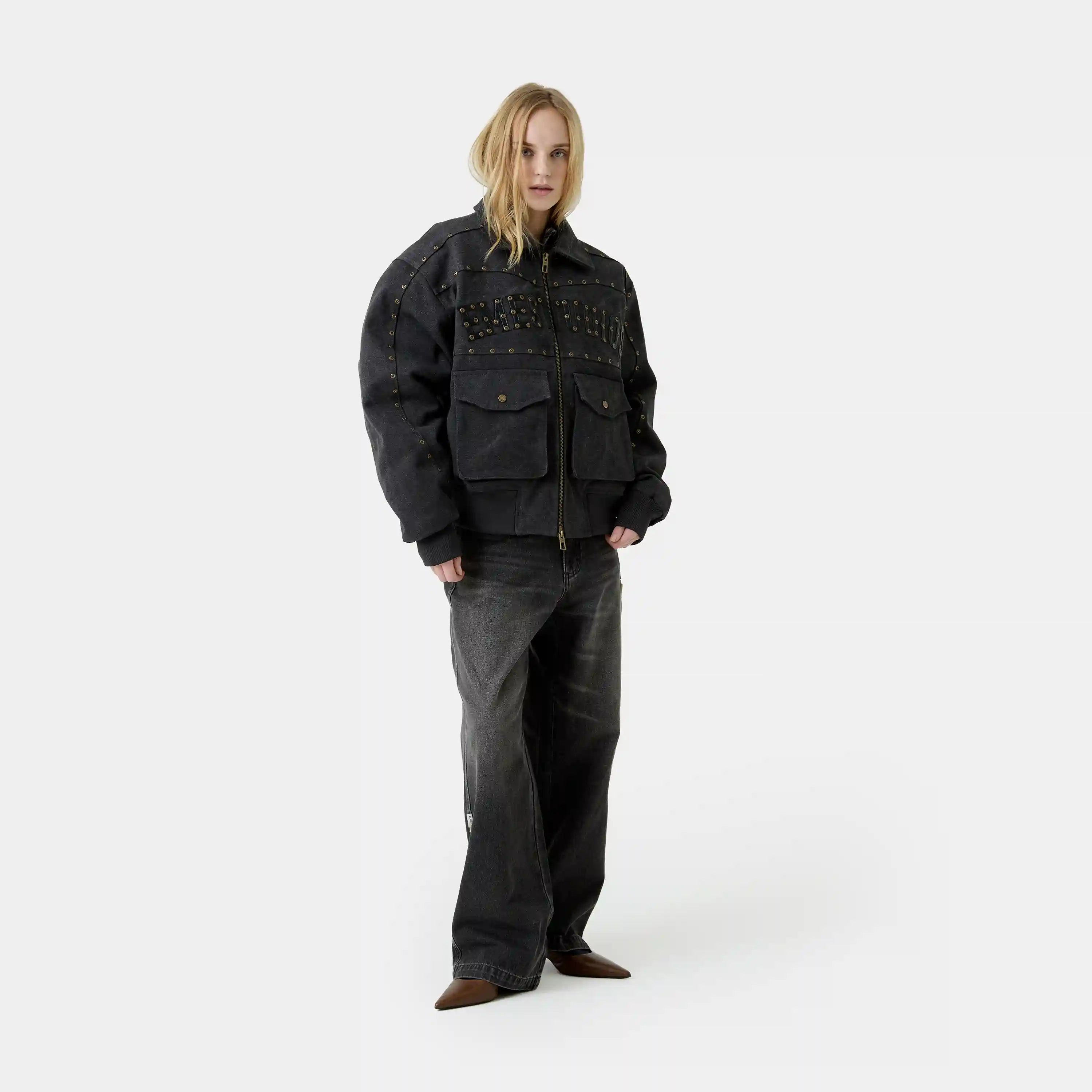 Drift Shadow Workwear Bomber Coat Outerwear Eme Studios