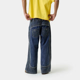 Dual Dark Blue Pants Pants Eme Studios