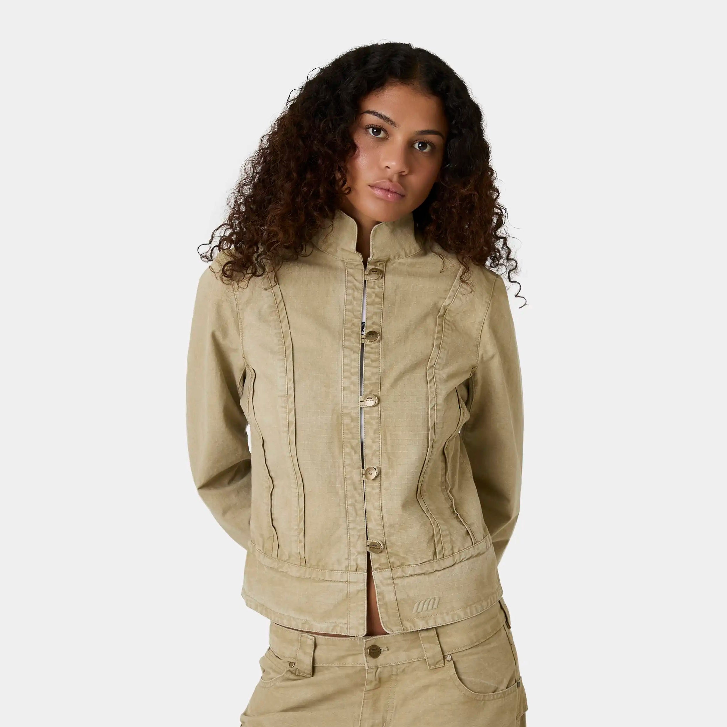 Duke Sand Jacket Woman Outerwear Eme Studios