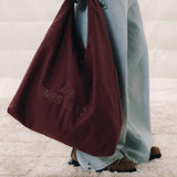 Duster Burgundy Tote Bag Accesories Eme Studios