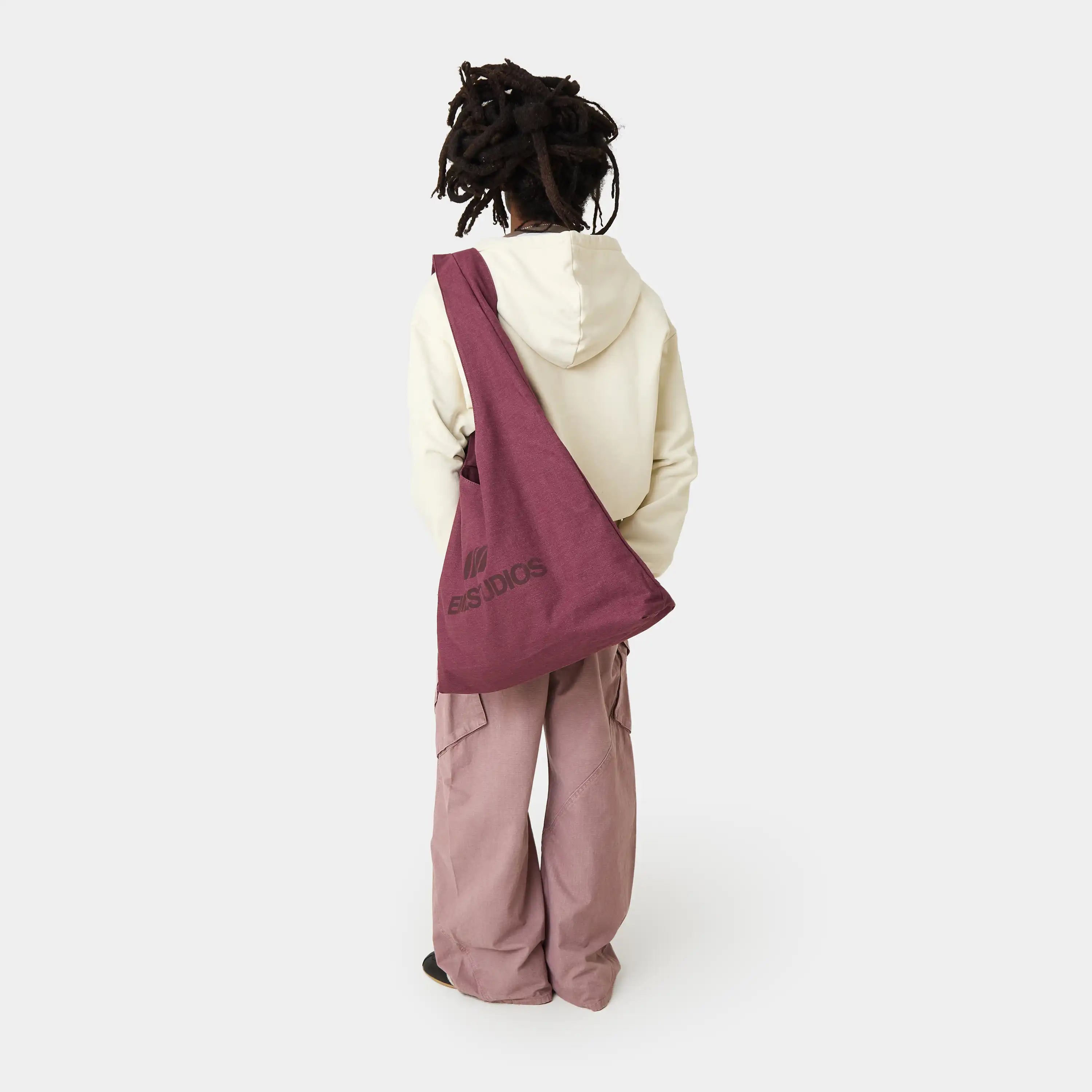 Duster Burgundy Tote Bag Accesories Eme Studios