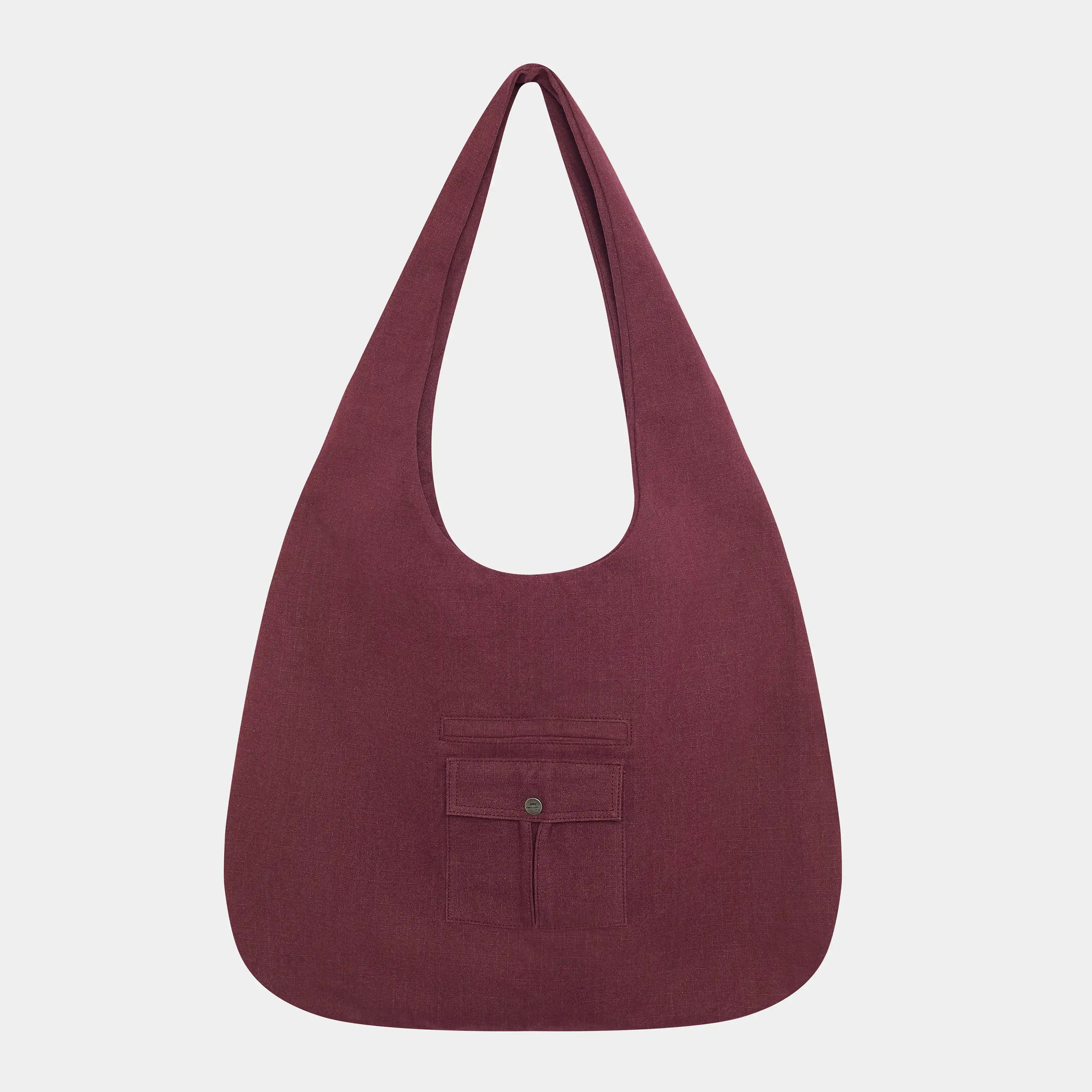 Duster Burgundy Tote Bag Accesories Eme Studios