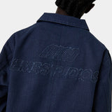 Duster Navy Jacket Outerwear Eme Studios