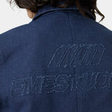 Duster Navy Jacket Outerwear Eme Studios