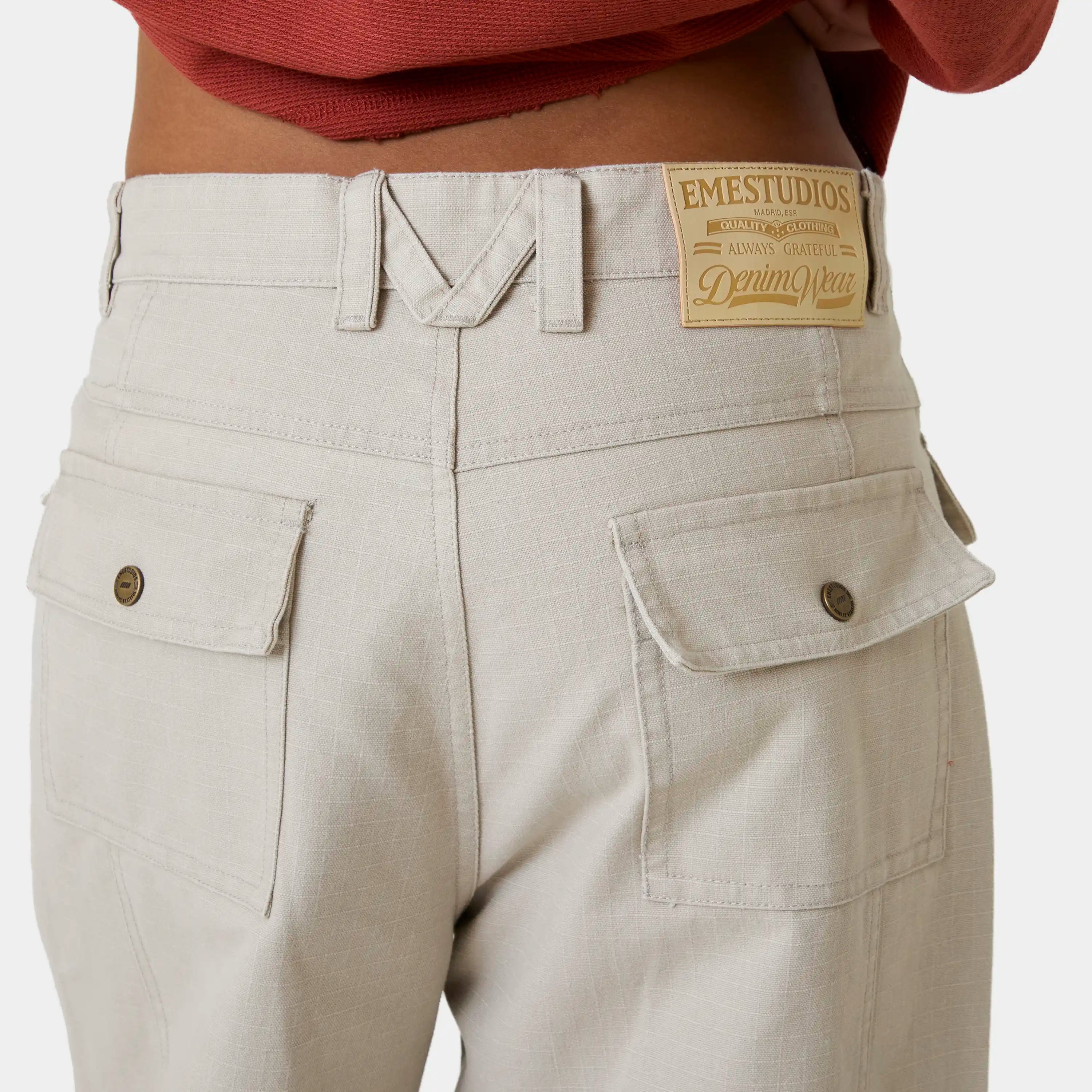 Duster Off Sand Balloon Pants Pants Eme Studios