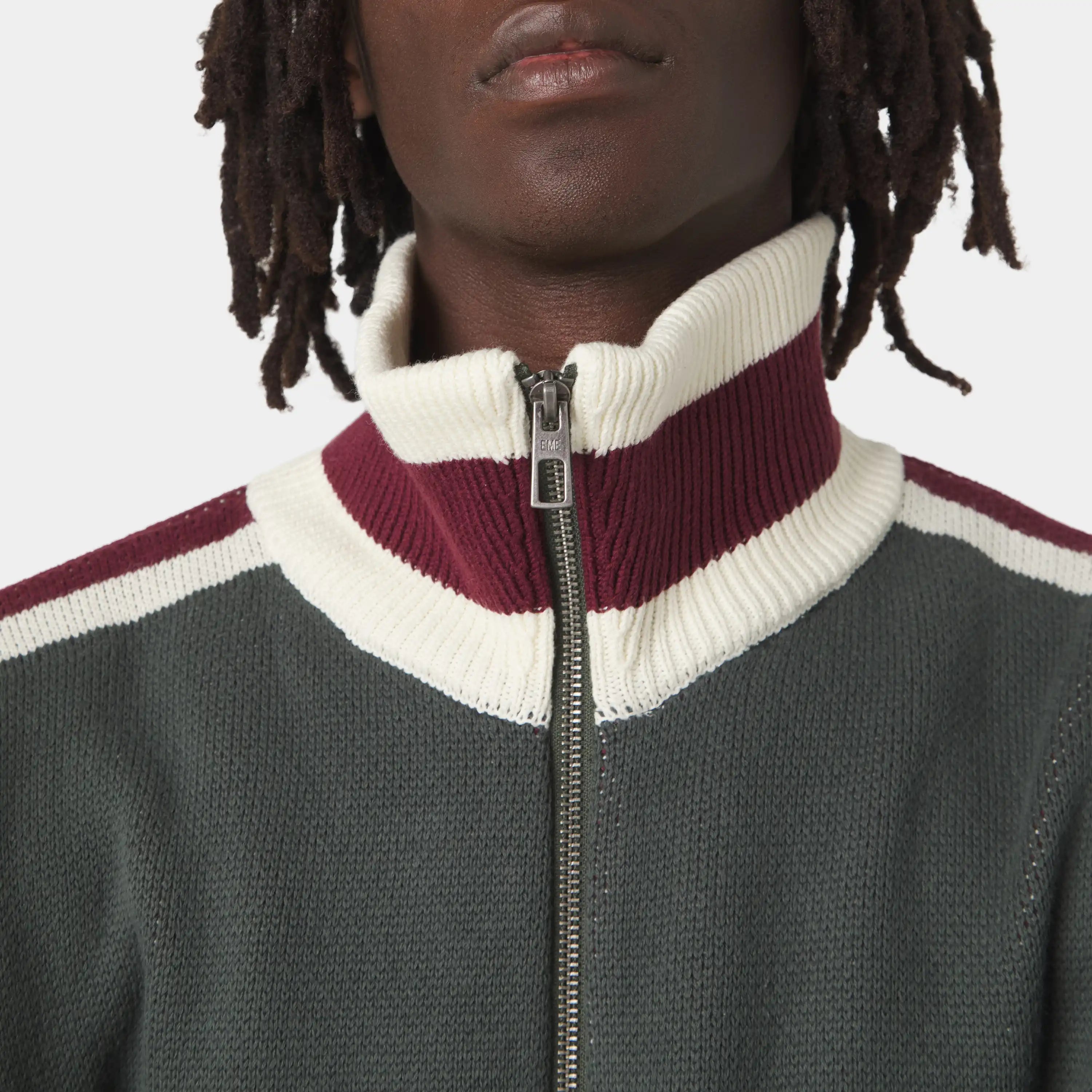 Echellor Forest Zipper Knit Knitwear Eme Studios