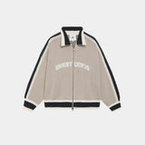 Echellor Off Sand Zipper Knit Knitwear Eme Studios