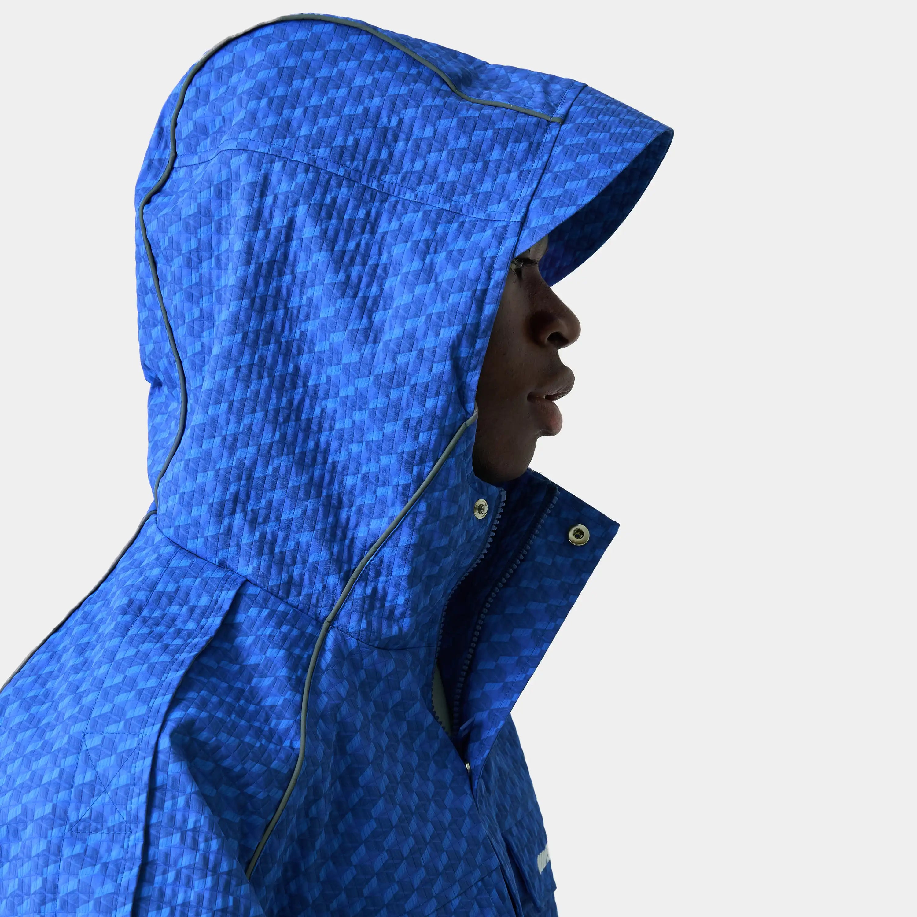Echo Midnight Grid Windbreaker Outerwear Eme Studios