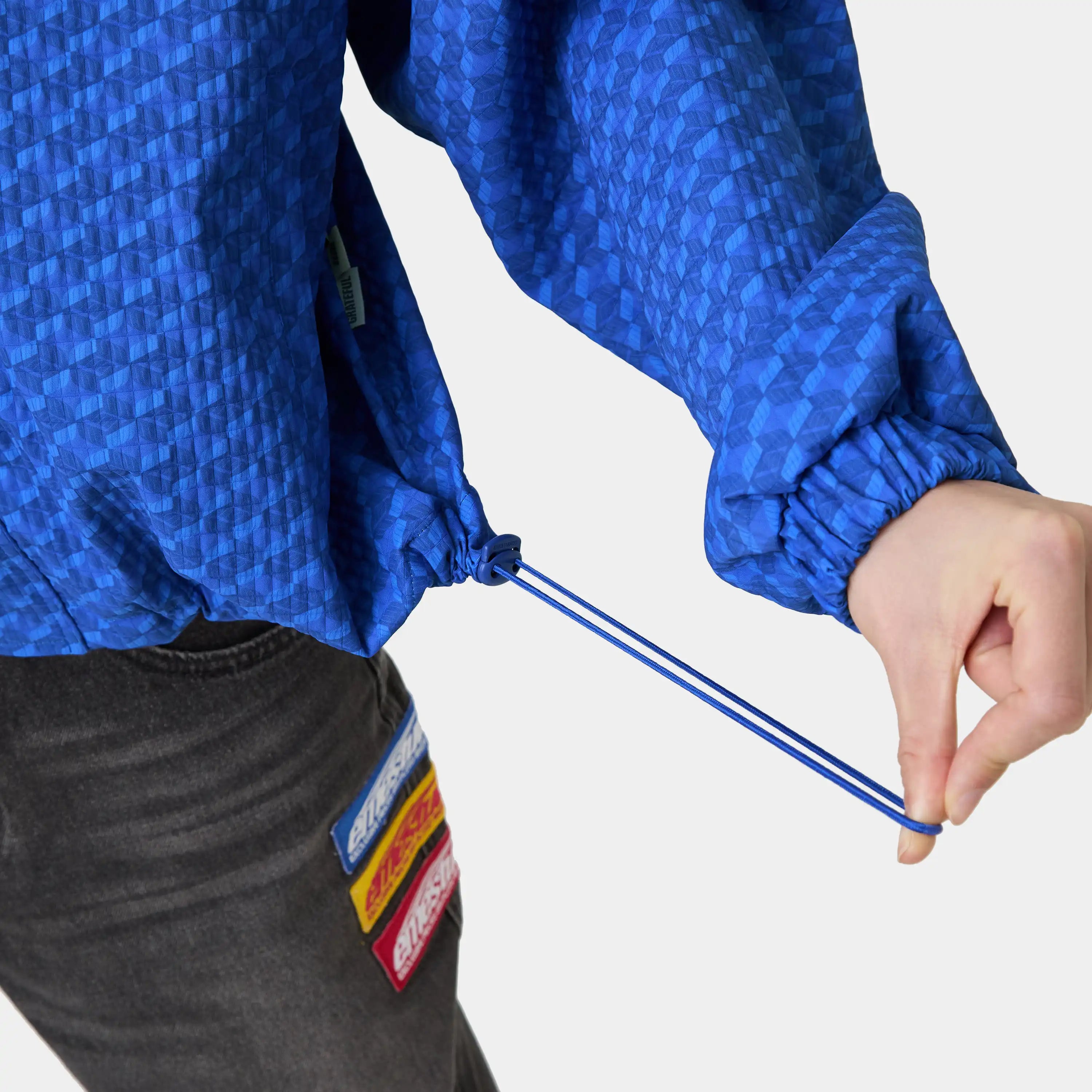 Echo Midnight Grid Windbreaker Outerwear Eme Studios