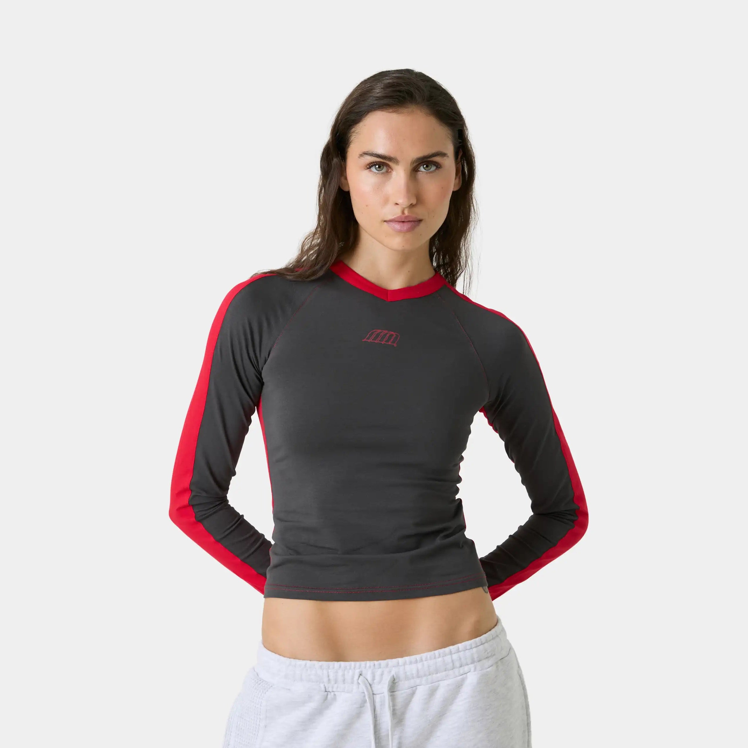 Egara Cherry Long Sleeve Woman T-Shirts Eme Studios