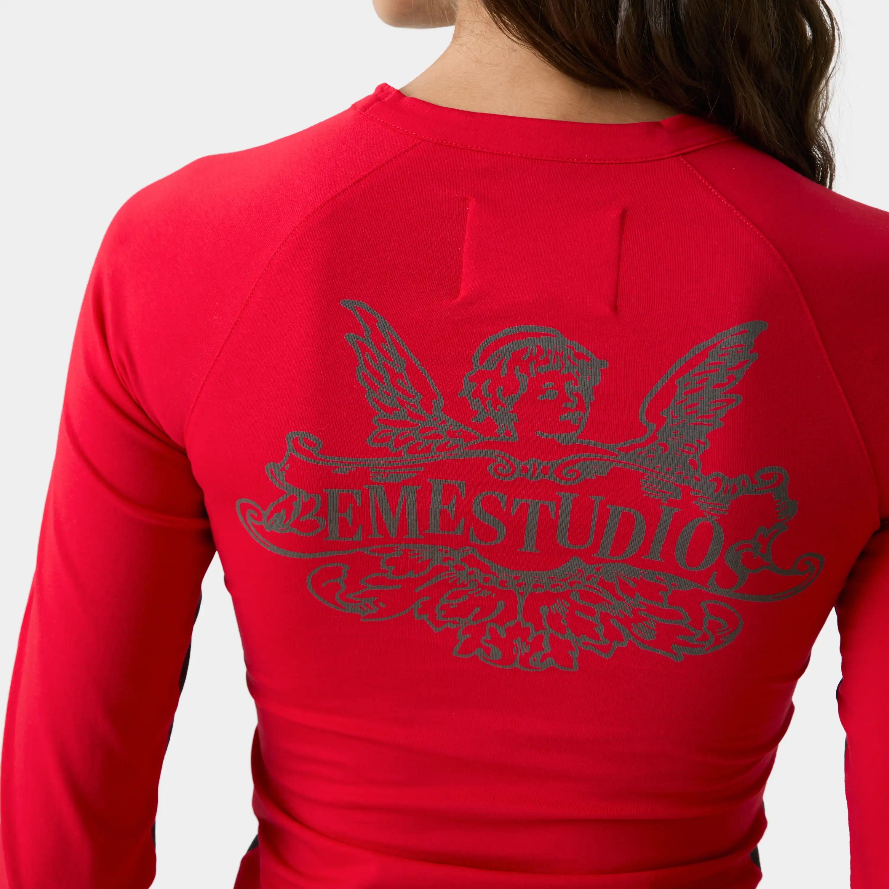 Egara Cherry Long Sleeve Woman T-Shirts Eme Studios