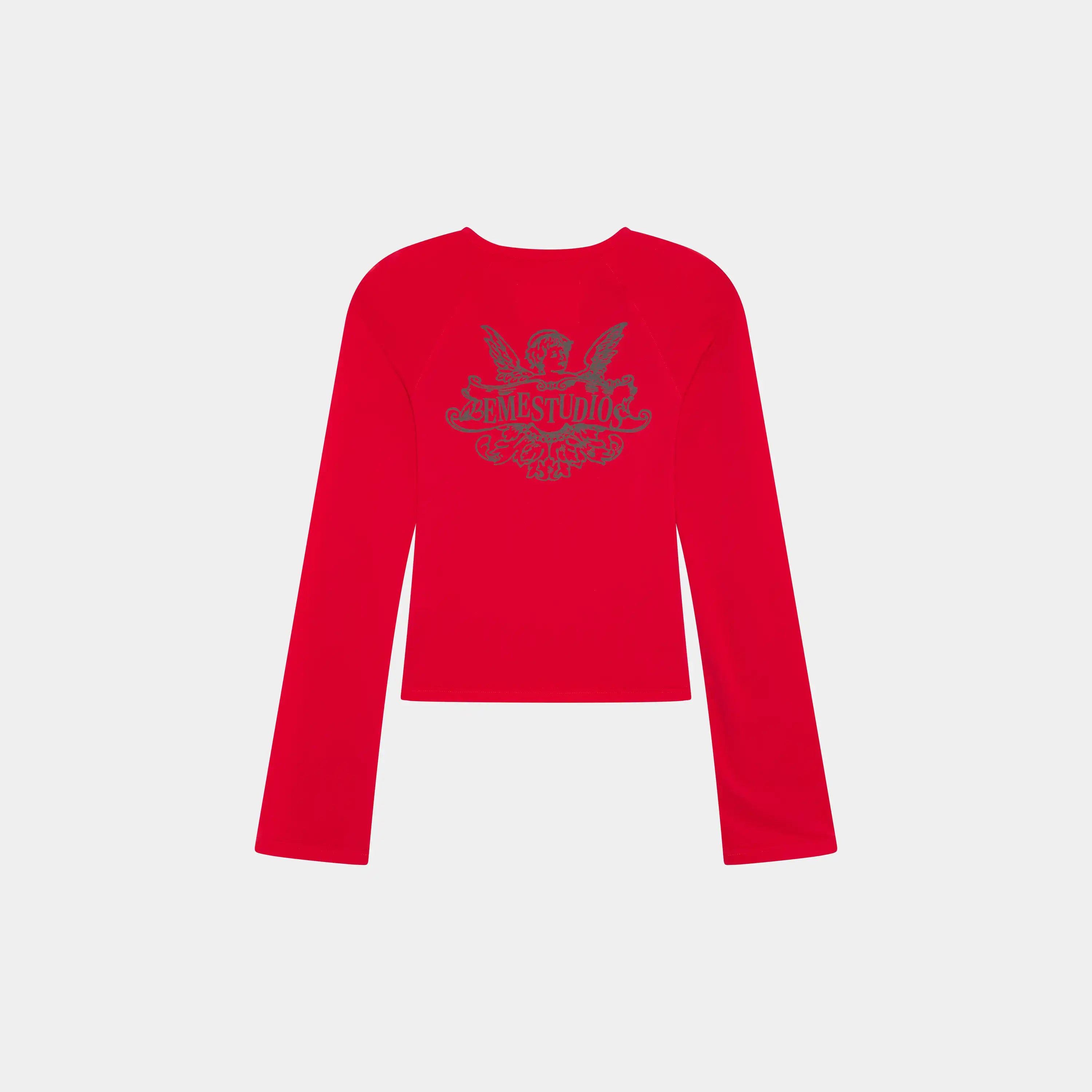 Egara Cherry Long Sleeve Woman T-Shirts Eme Studios