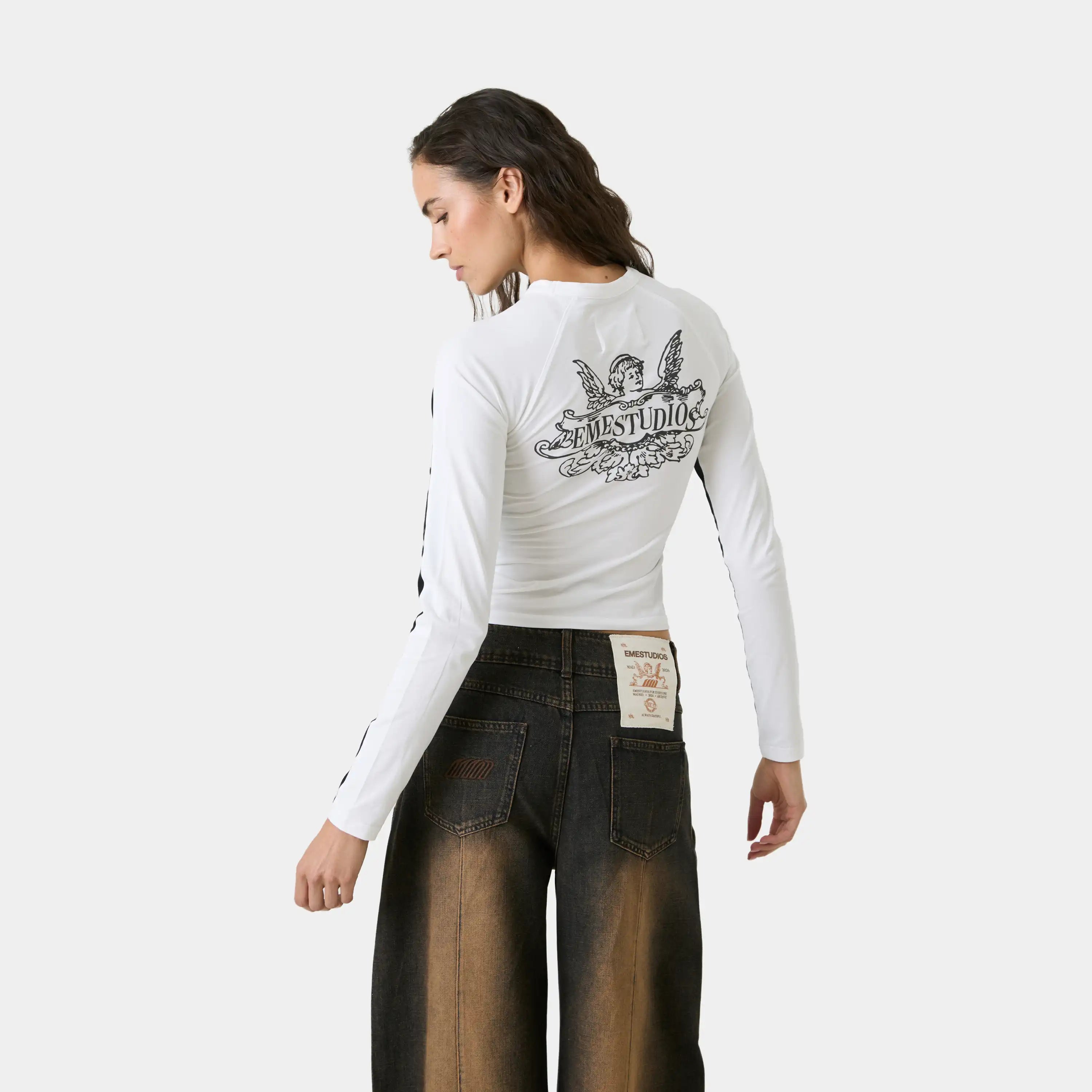 Egara Pearl Long Sleeve Woman T-Shirts Eme Studios