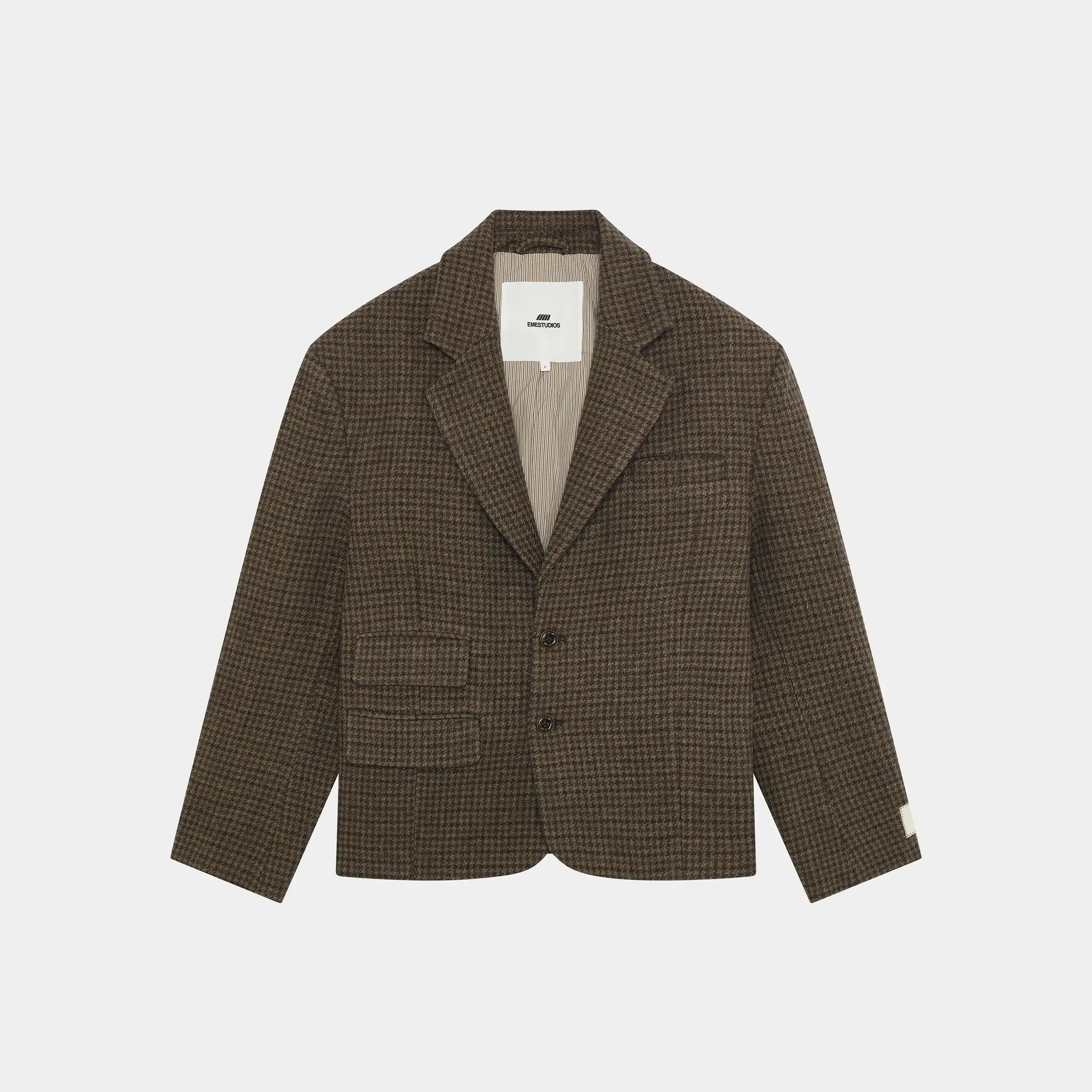 Ernst Plaid Blazer Outerwear Eme Studios