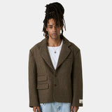 Ernst Plaid Blazer Outerwear Eme Studios