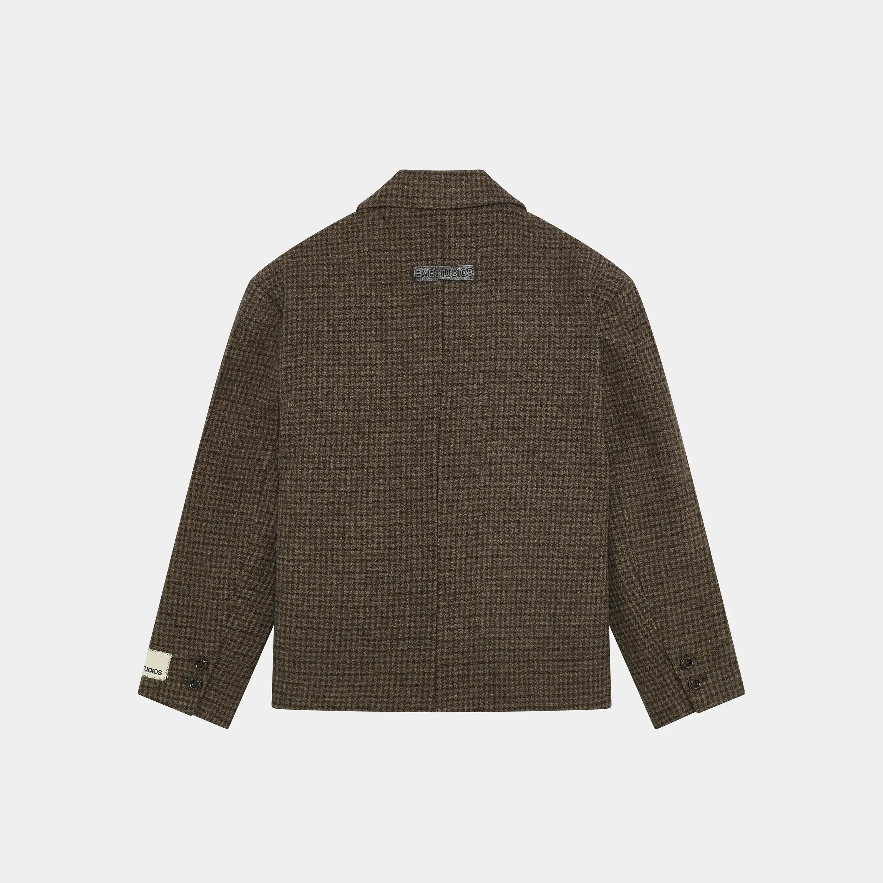 Ernst Plaid Blazer Outerwear Eme Studios