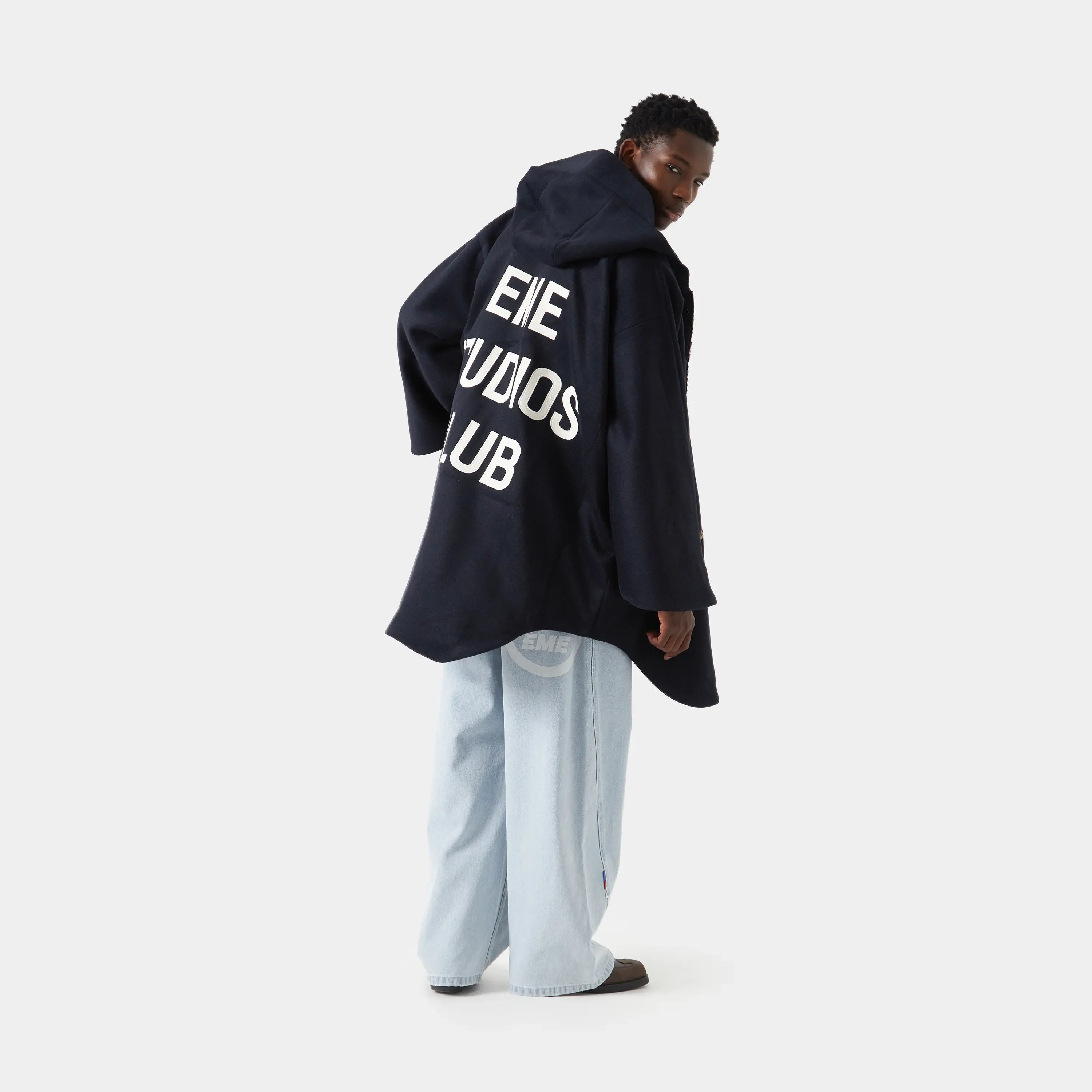 Ezio Navy Coat Outerwear eme