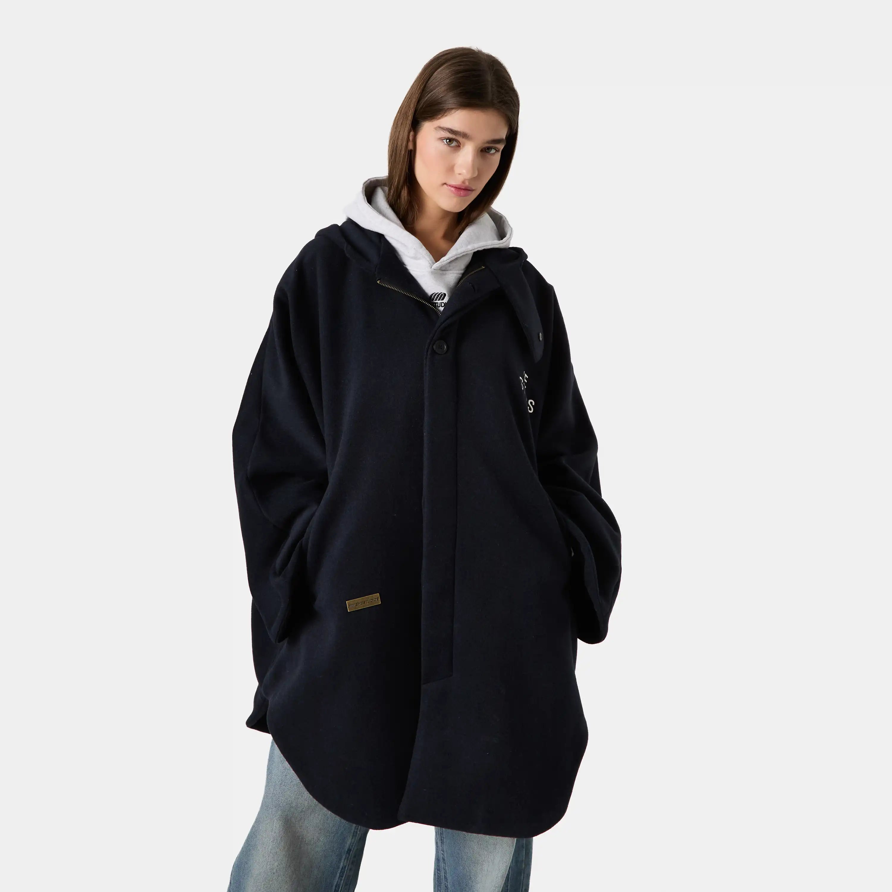 Ezio Navy Coat Outerwear eme