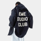 Ezio Navy Coat Outerwear eme