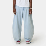 Faros Light Blue Denim Pants Pants Eme Studios
