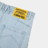 Faros Light Blue Denim Pants Pants Eme Studios