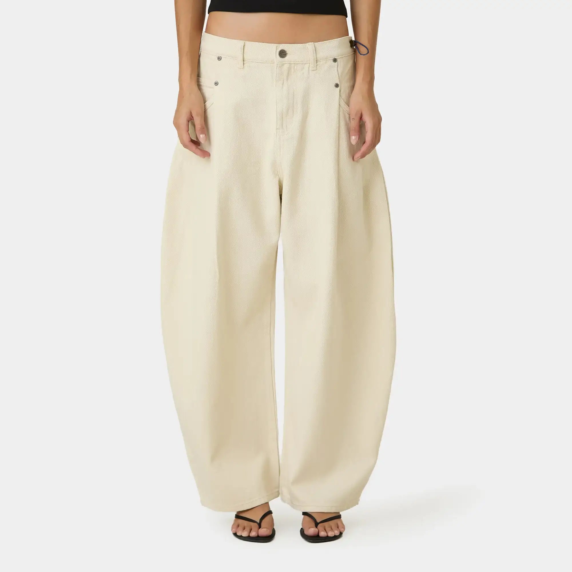 Faros Off Sand Spike Denim Pants Pants Eme Studios