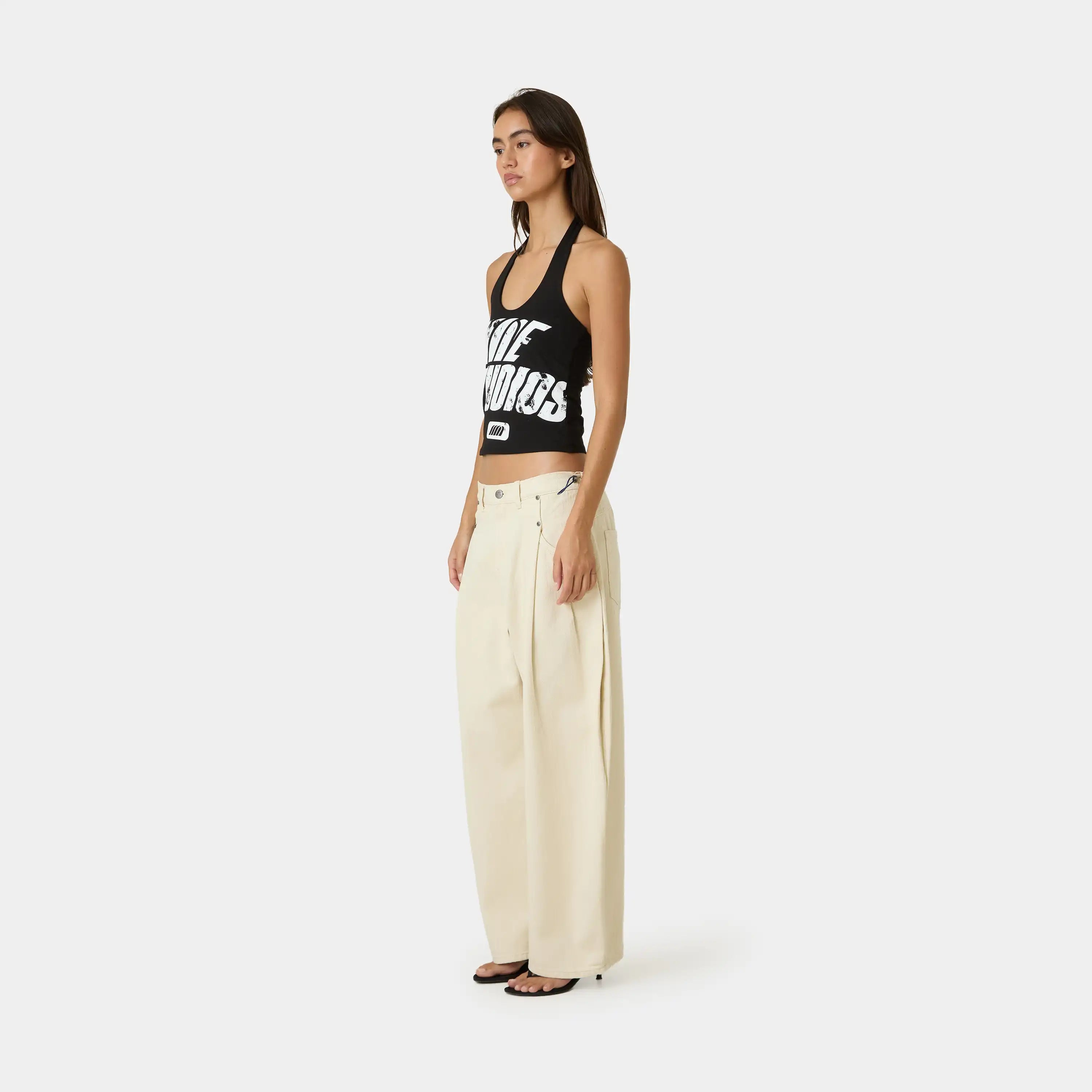 Faros Off Sand Spike Denim Pants Pants Eme Studios
