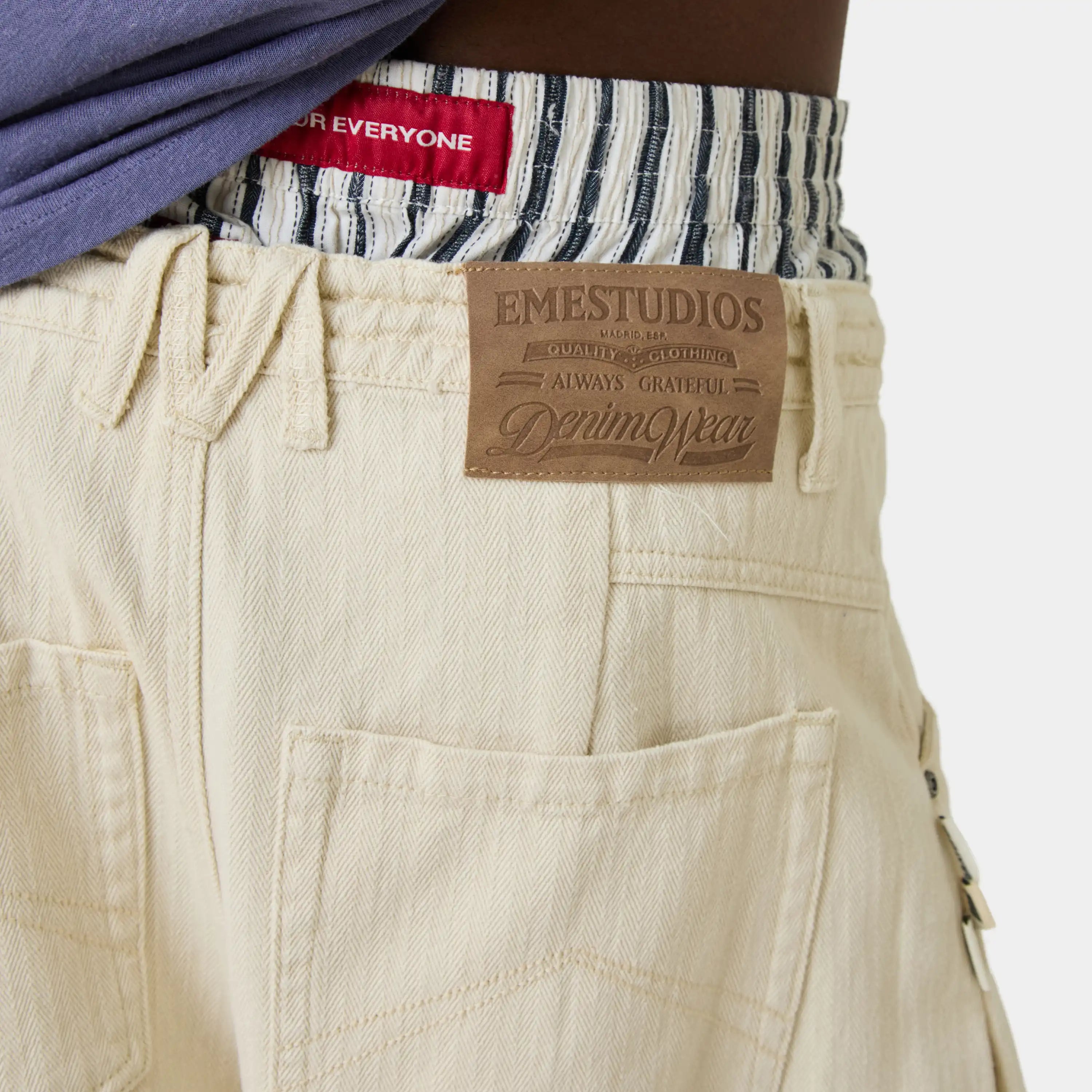 Faros Off Sand Spike Denim Pants Pants Eme Studios