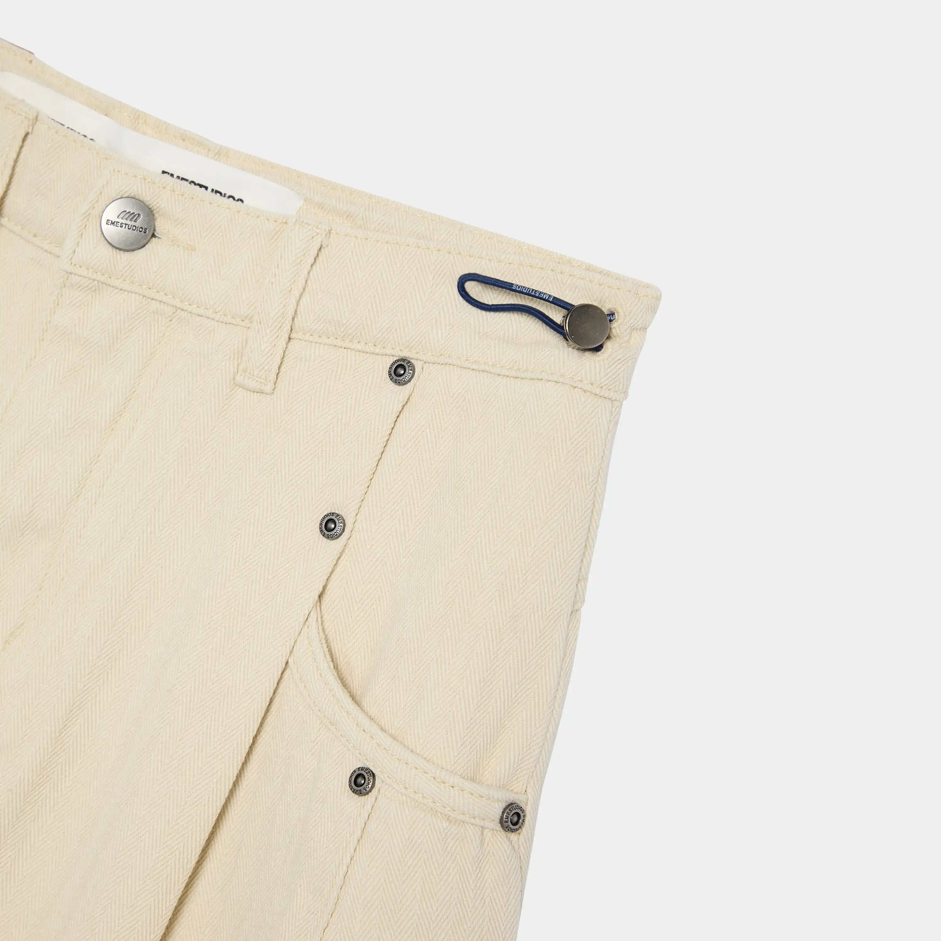 Faros Off Sand Spike Denim Pants Pants Eme Studios