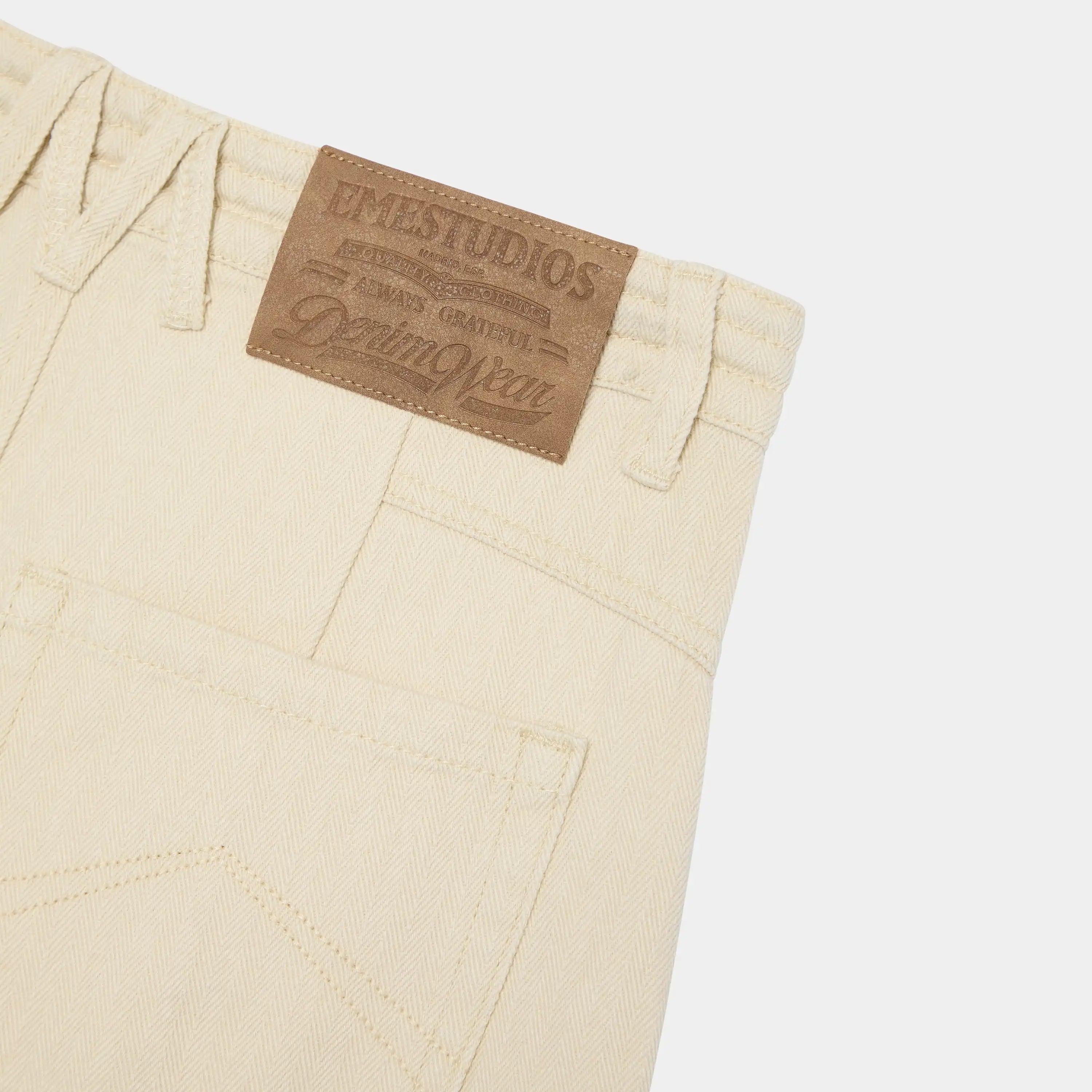 Faros Off Sand Spike Denim Pants Pants Eme Studios