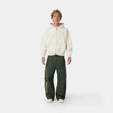 Fiber Off Sand Full Zip Hoodies Eme Studios