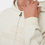 Fiber Off Sand Full Zip Hoodies Eme Studios